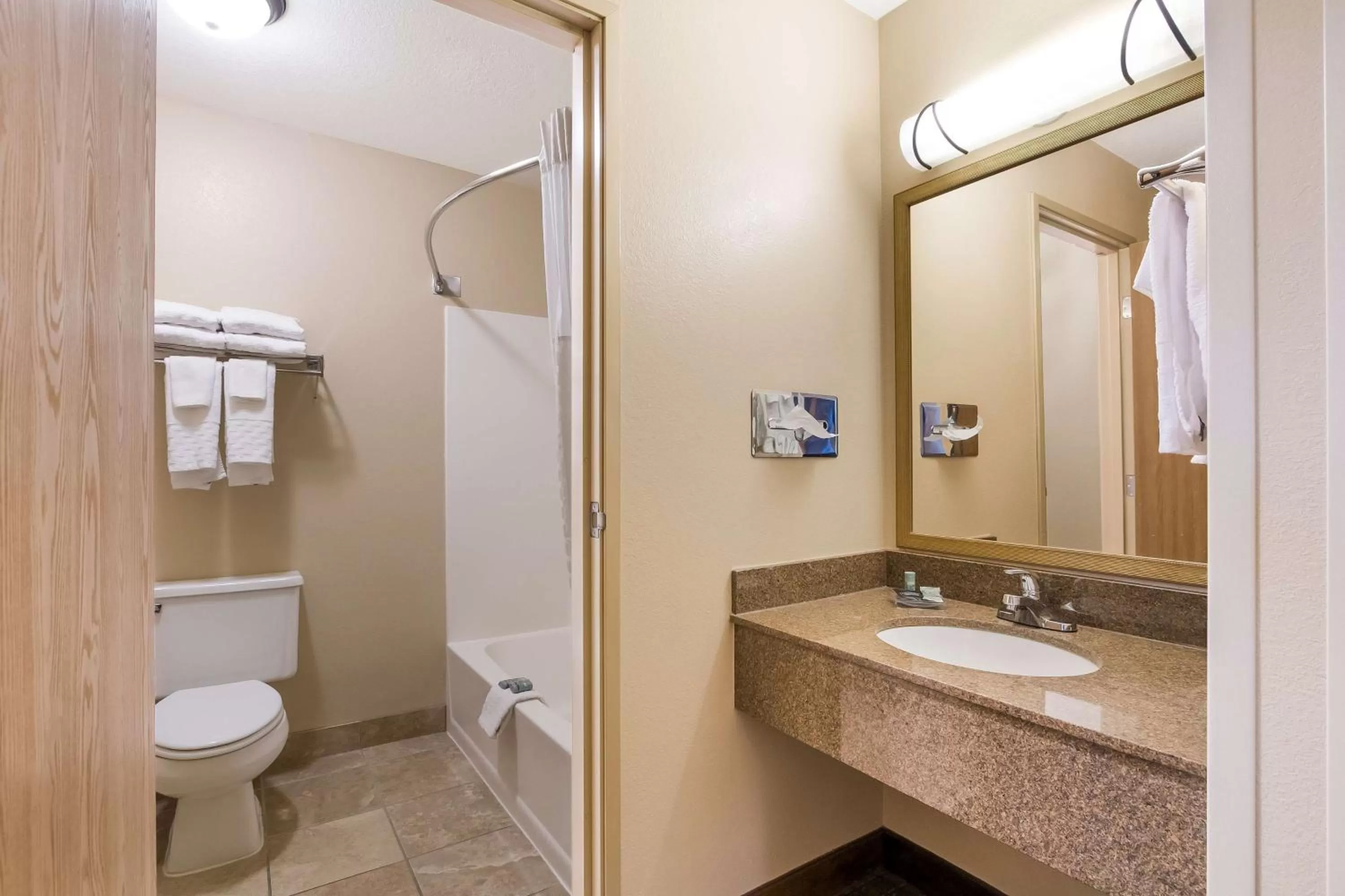 Bathroom in Best Western Empire Towers