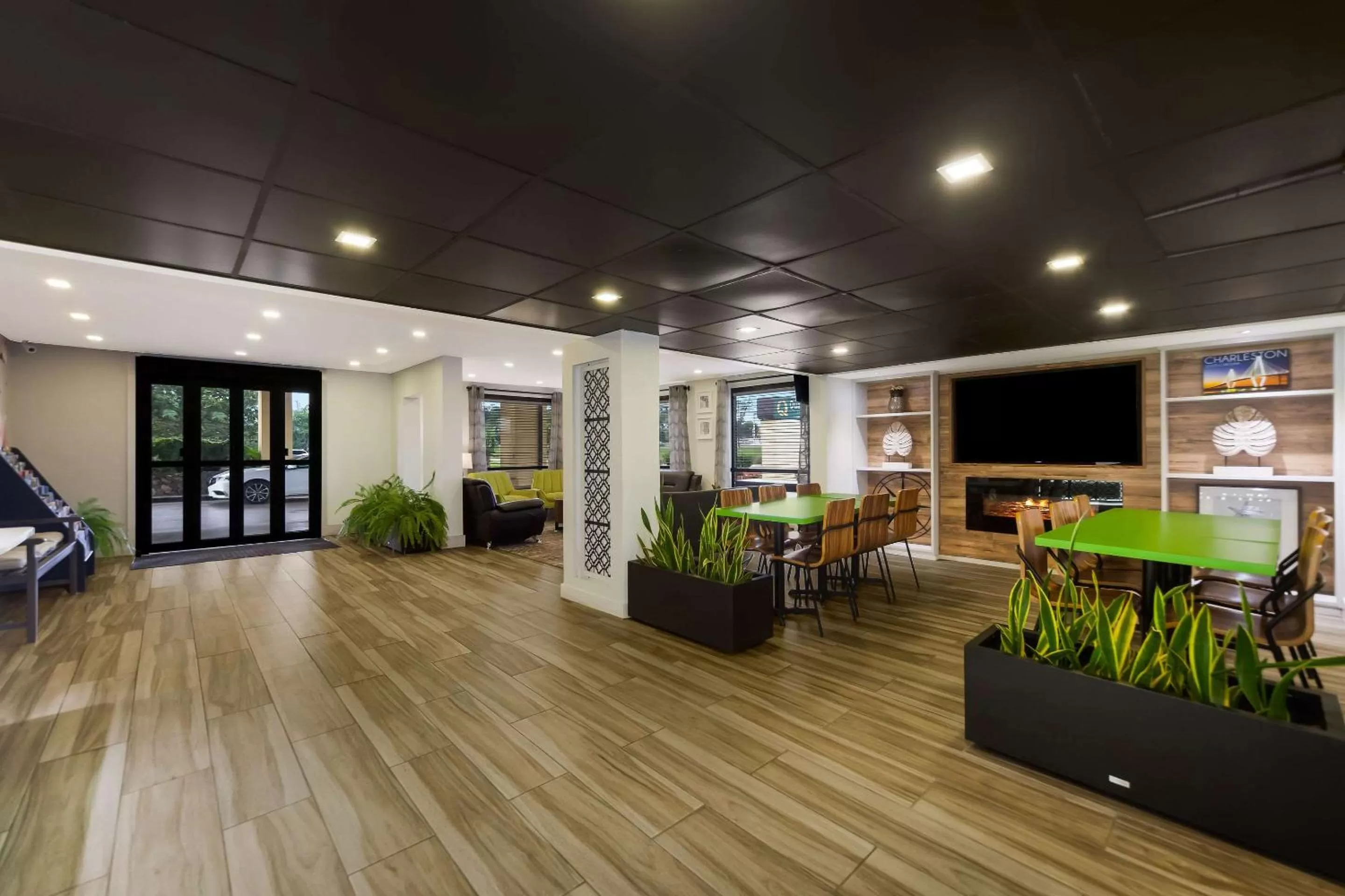 Lobby or reception in Quality Inn Coliseum