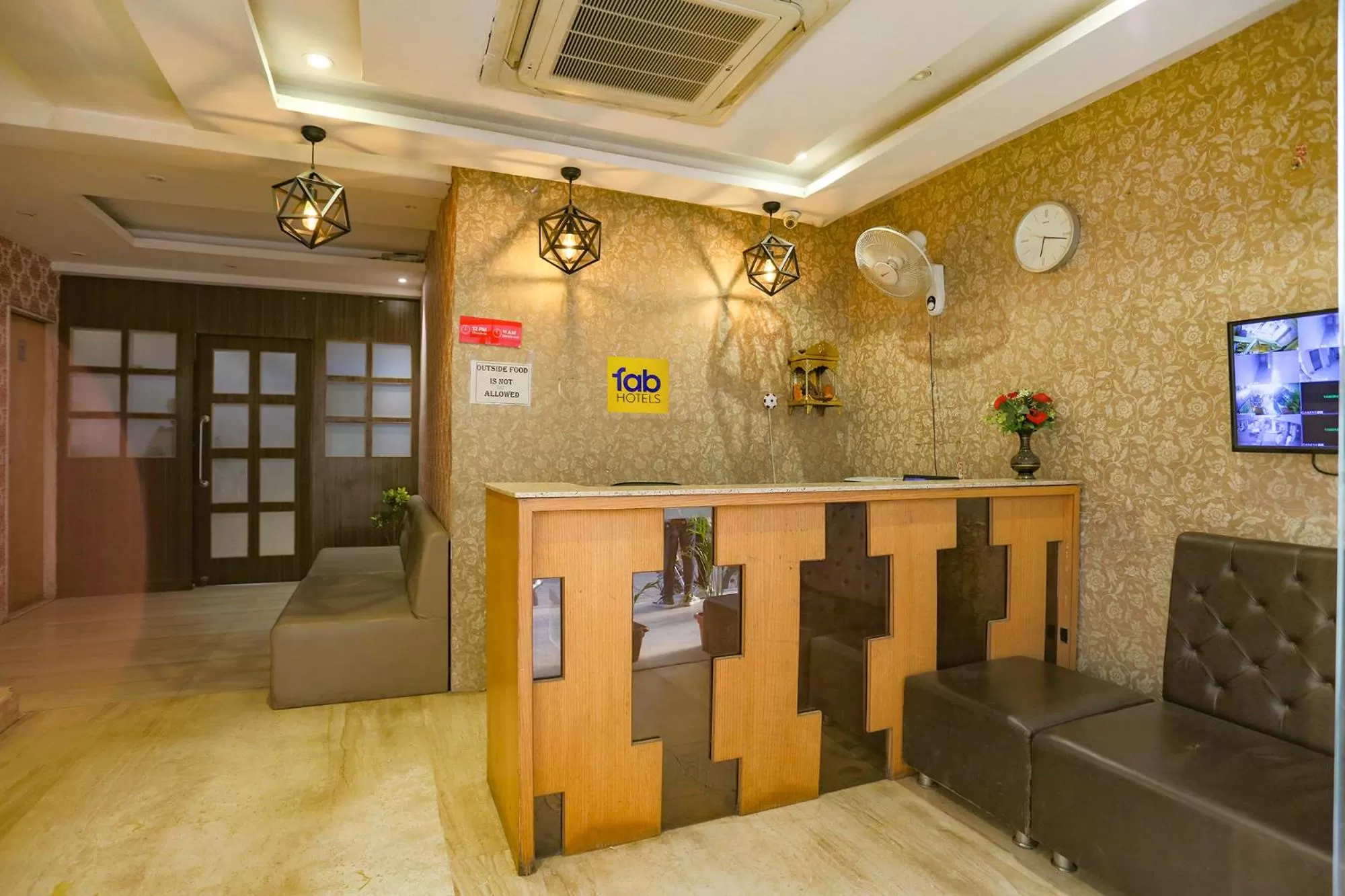 Lobby or reception, Lobby/Reception in FabHotel Sun Park