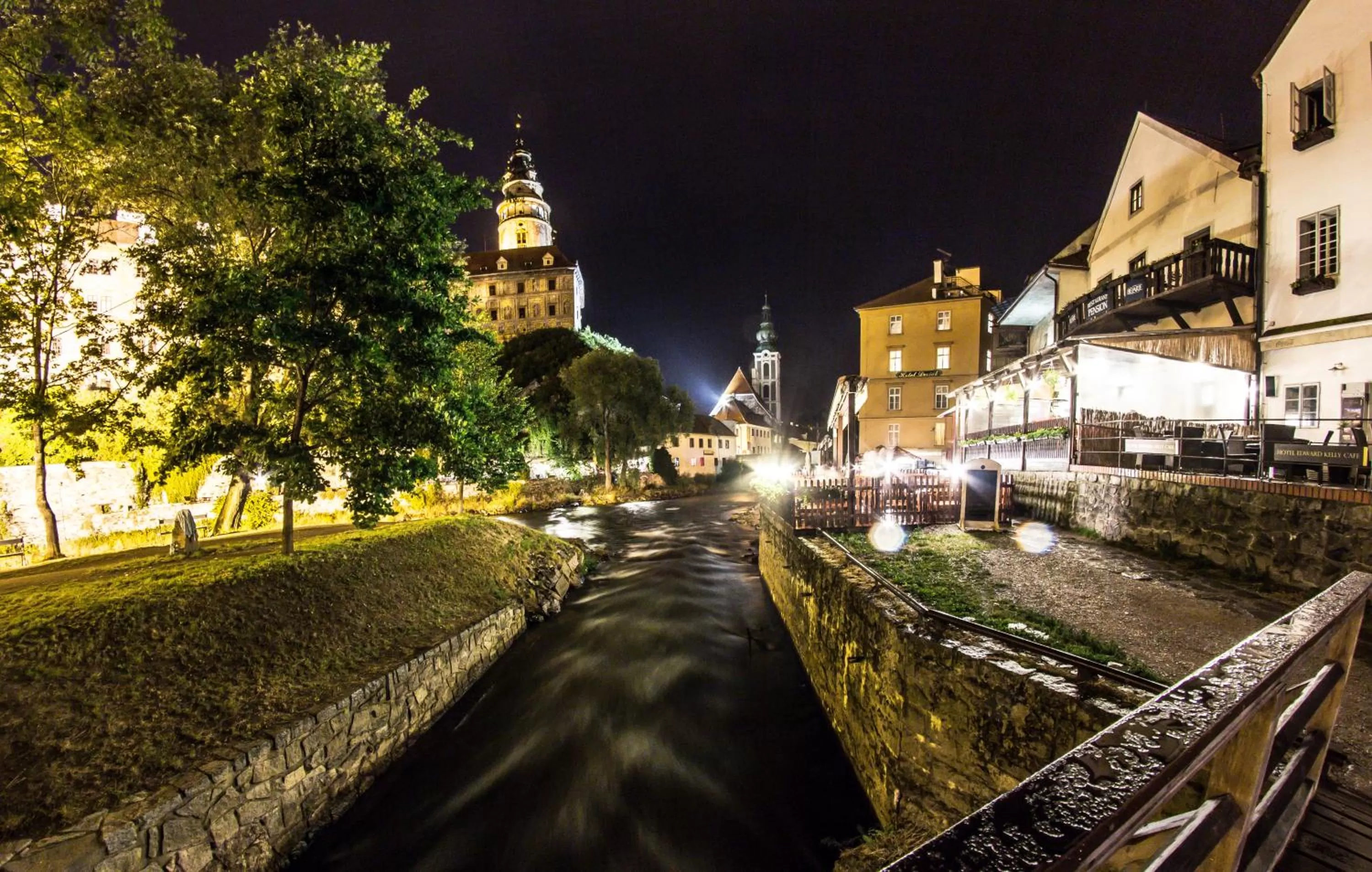 Night in Hotel Dvorak Cesky Krumlov