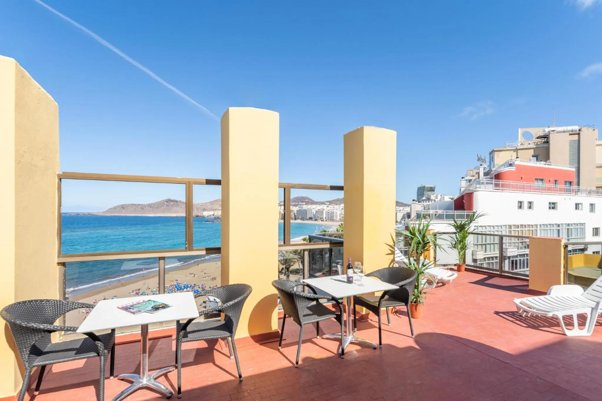 Balcony/Terrace in Apartamentos Colón Playa