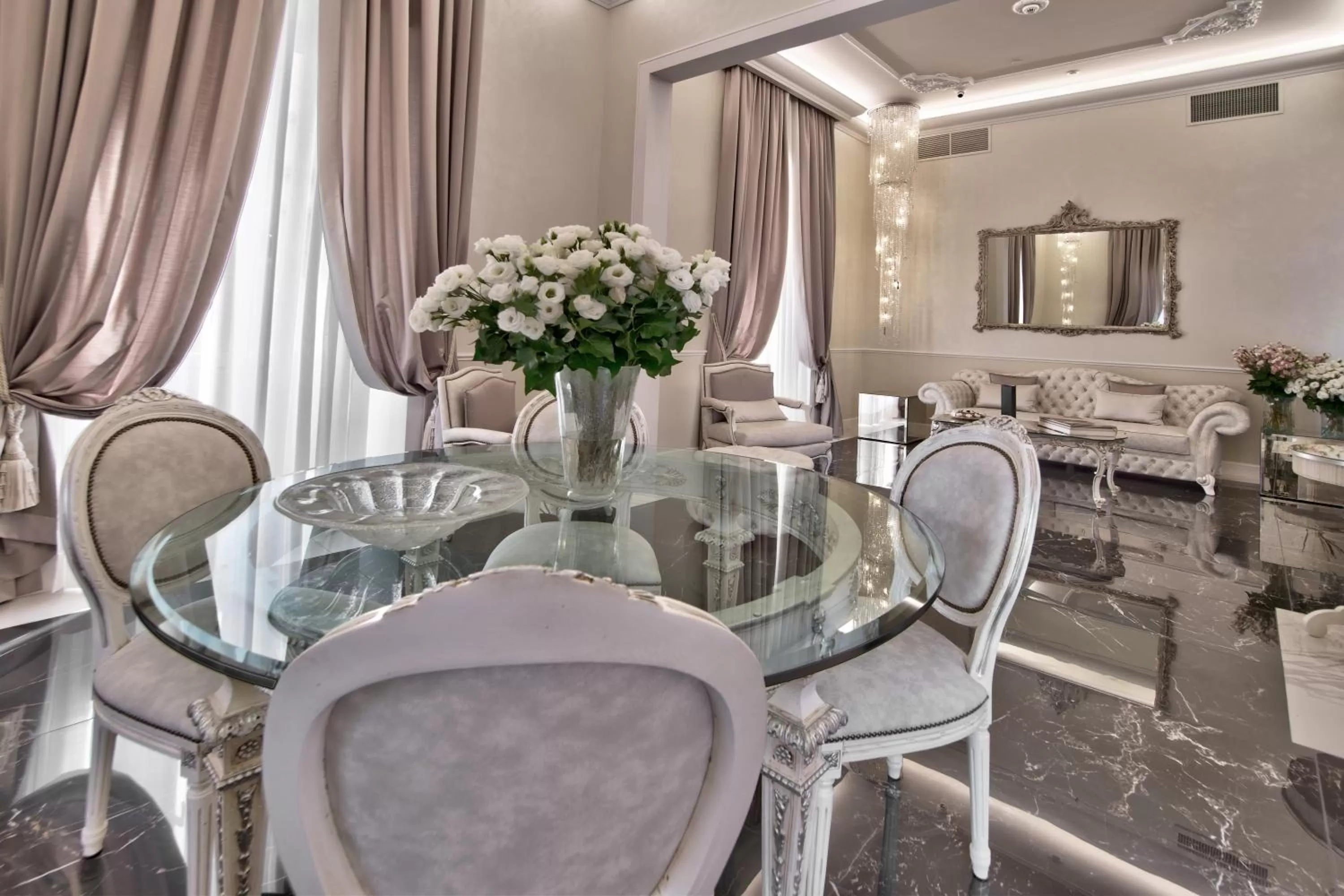 Communal lounge/ TV room in The Moon Boutique Hotel & Spa