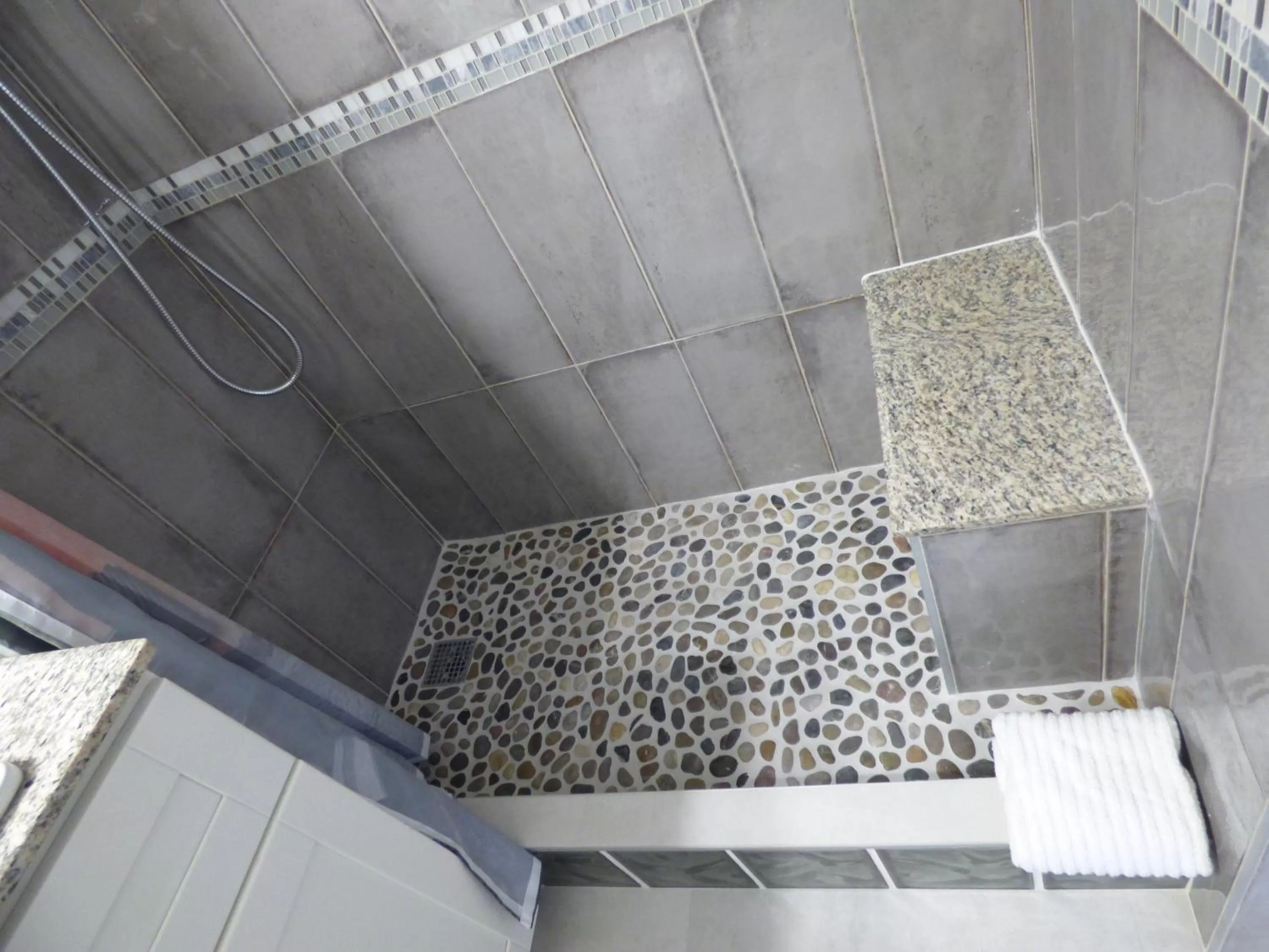 Shower, Bathroom in Beach Two Bedroom Loft Suite E29