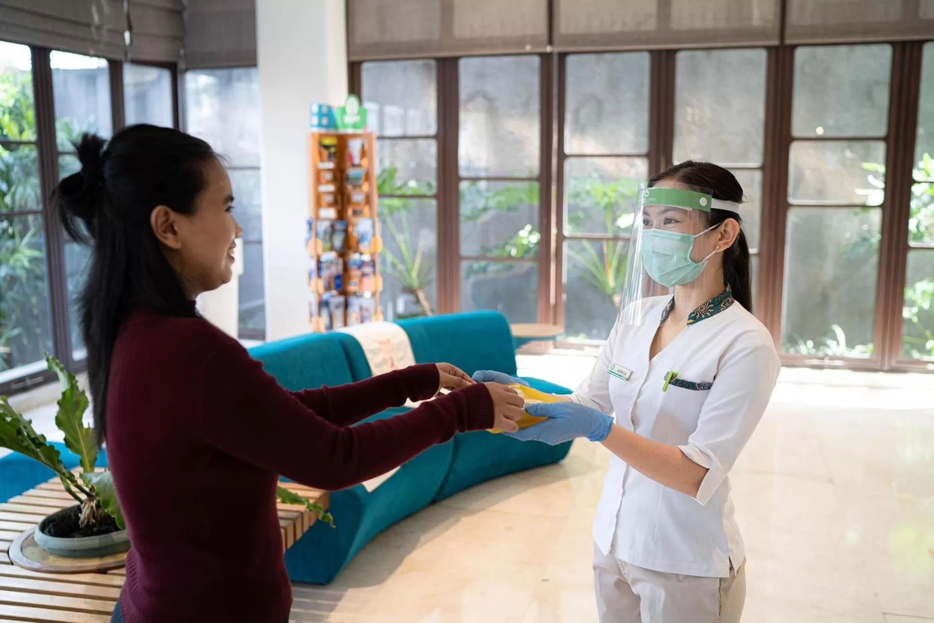 Staff in Grand Livio Kuta Hotel