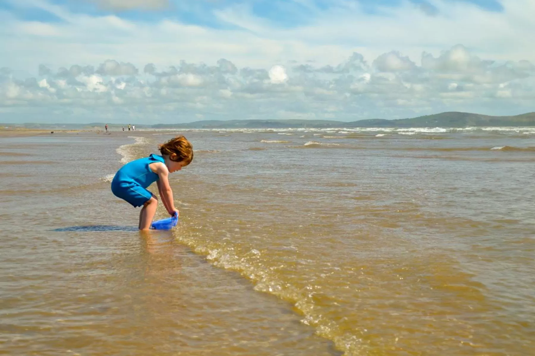 Beach in Kidwelly Farmhouse