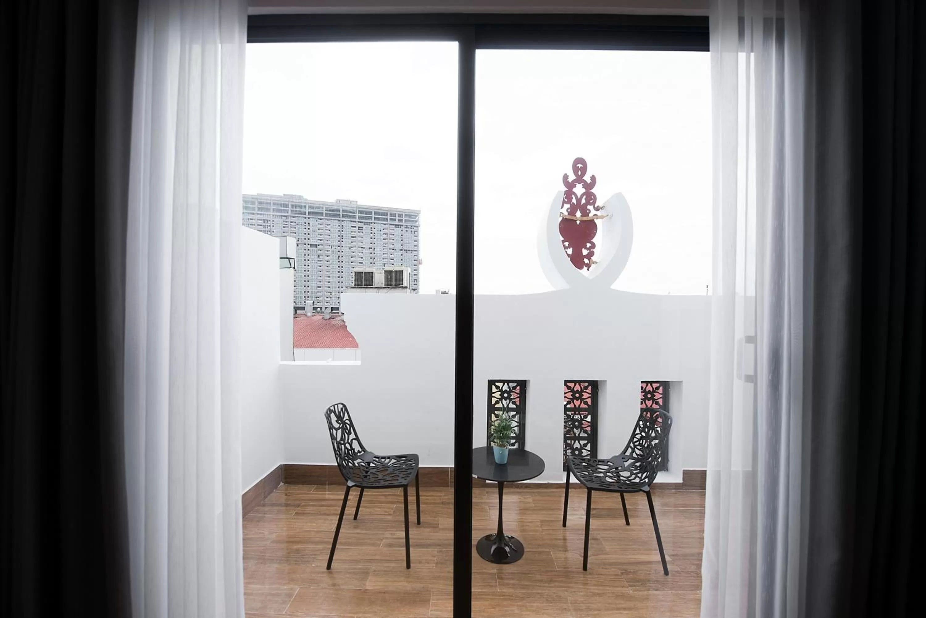 Balcony/Terrace in Hong Gia Tue Apartment