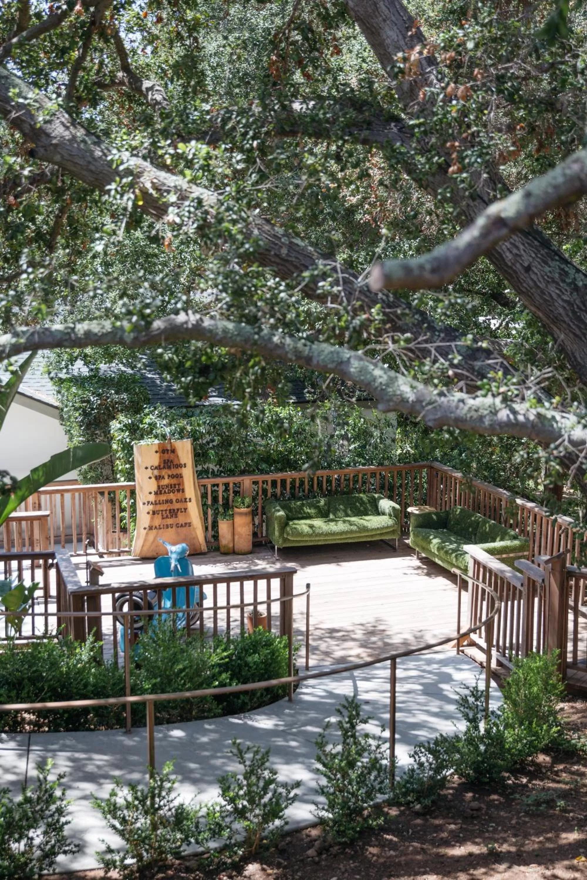 Day in Calamigos Guest Ranch and Beach Club