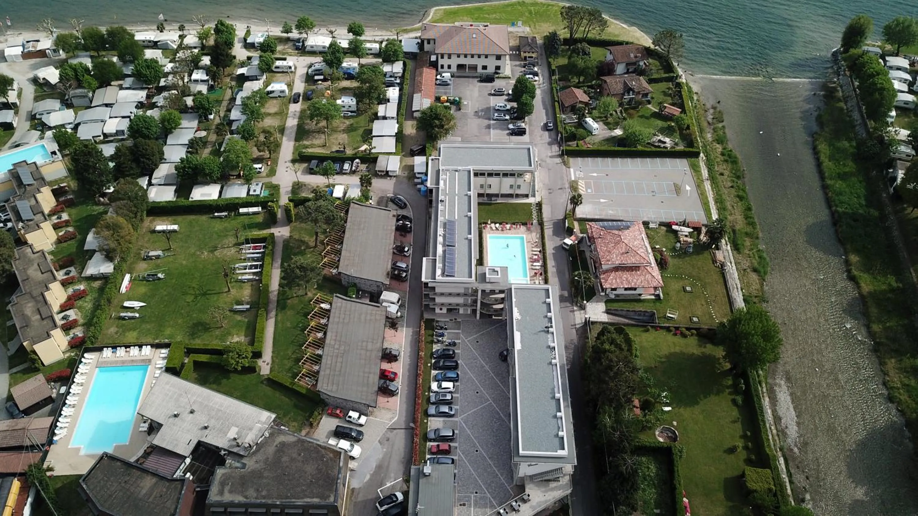 Bird's eye view in Hotel Vischi