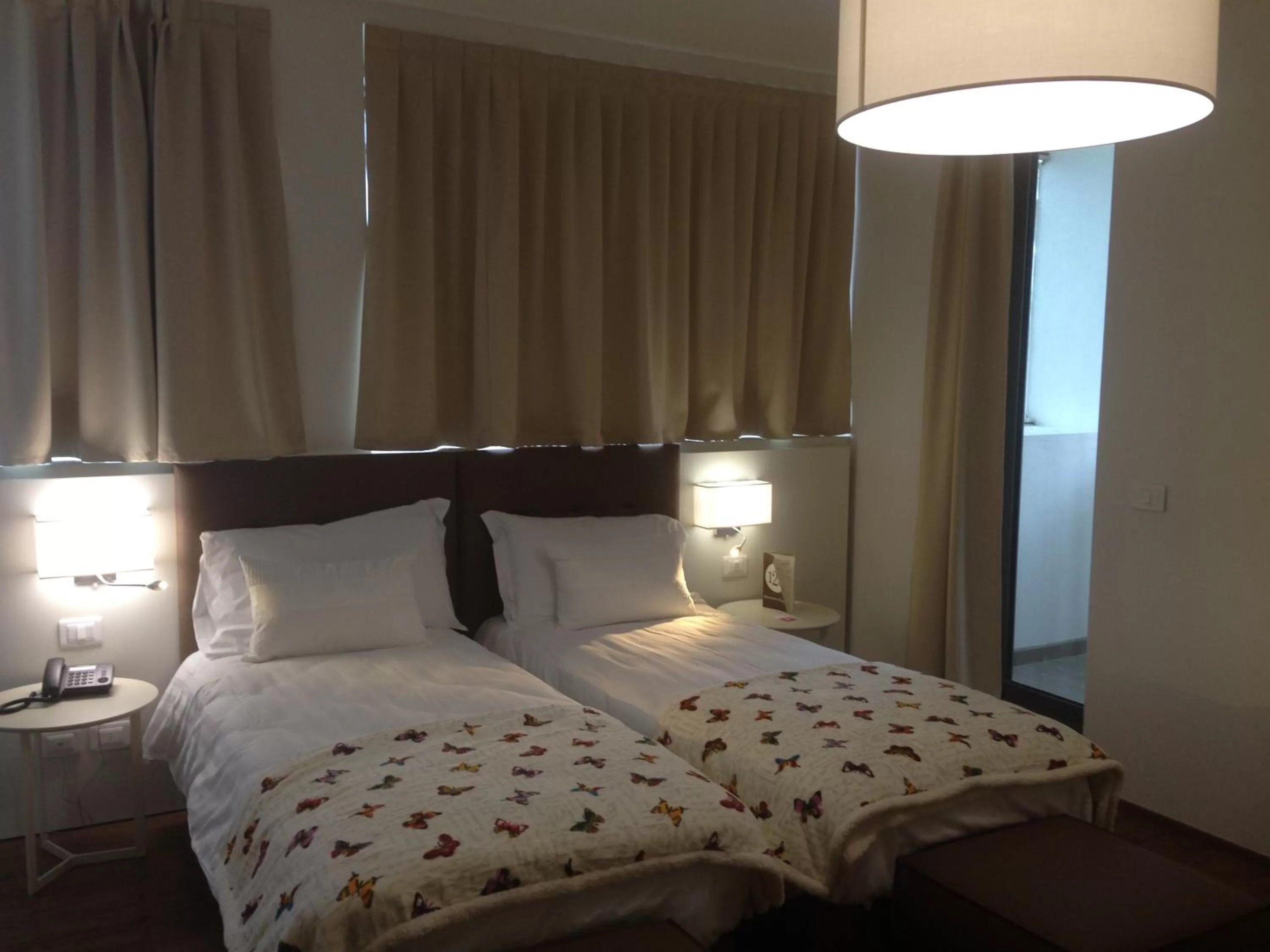 Bed in Hotel Piero Della Francesca