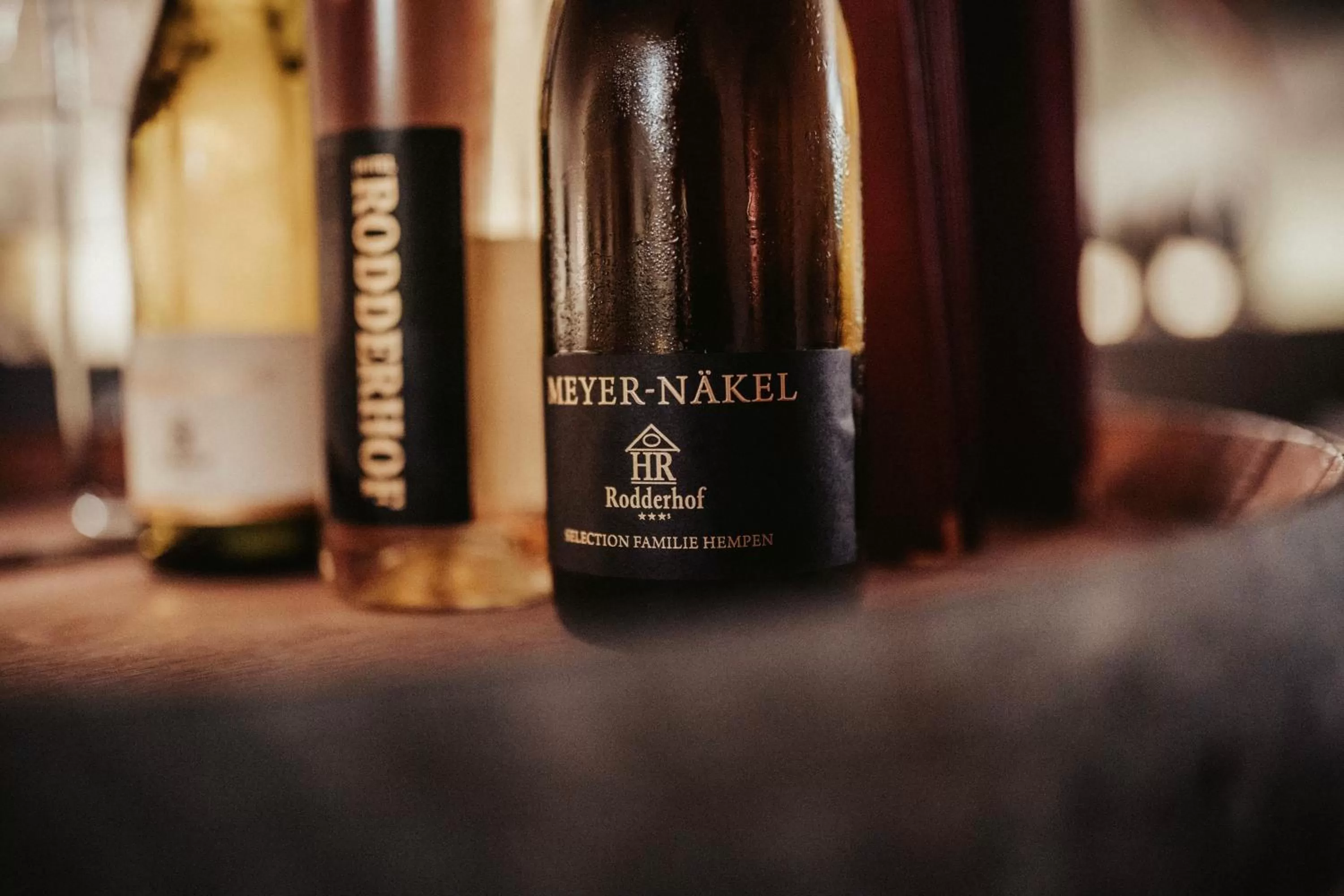 Alcoholic drinks in Hotel Rodderhof