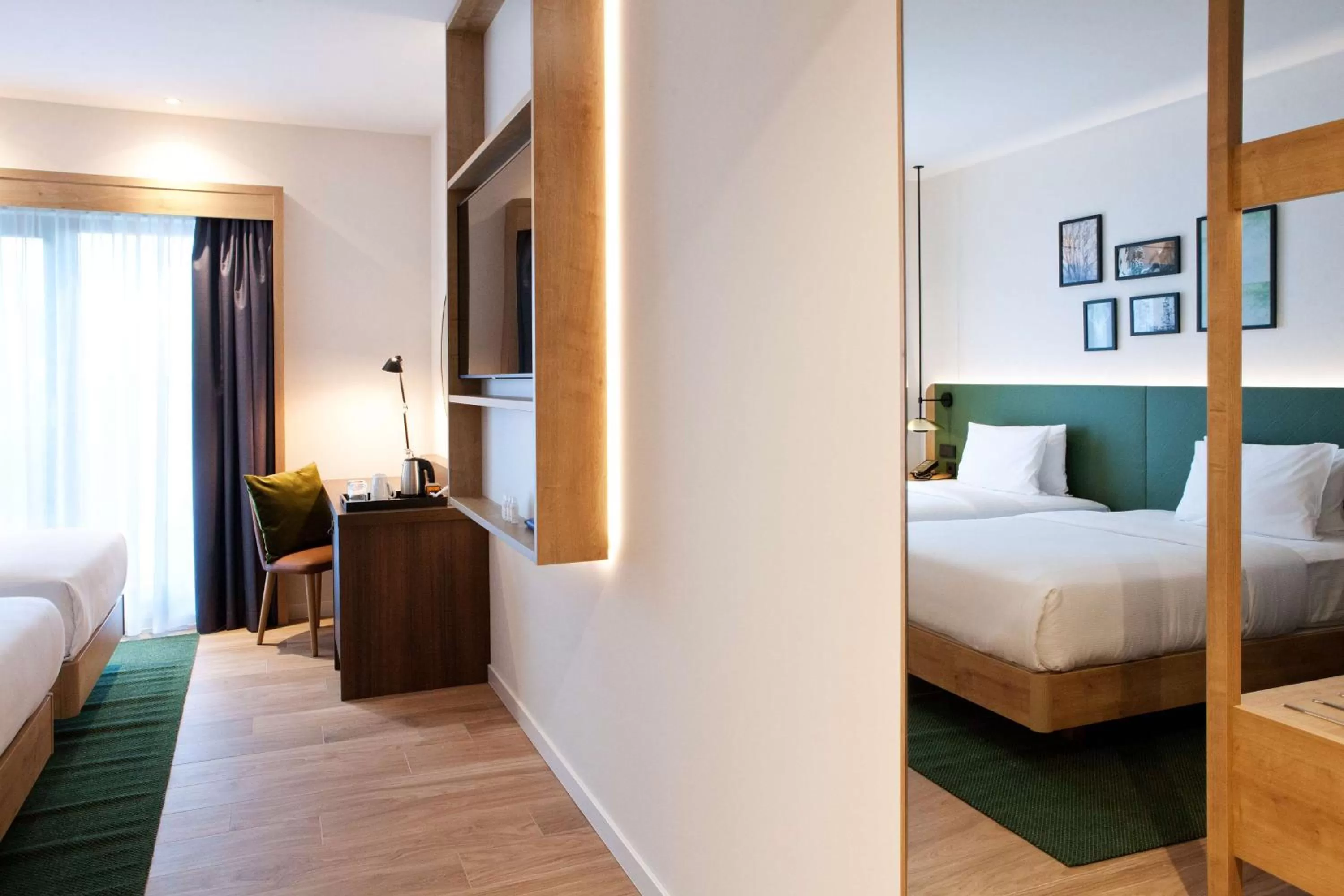 Bed in Hilton Garden Inn Munich Messe