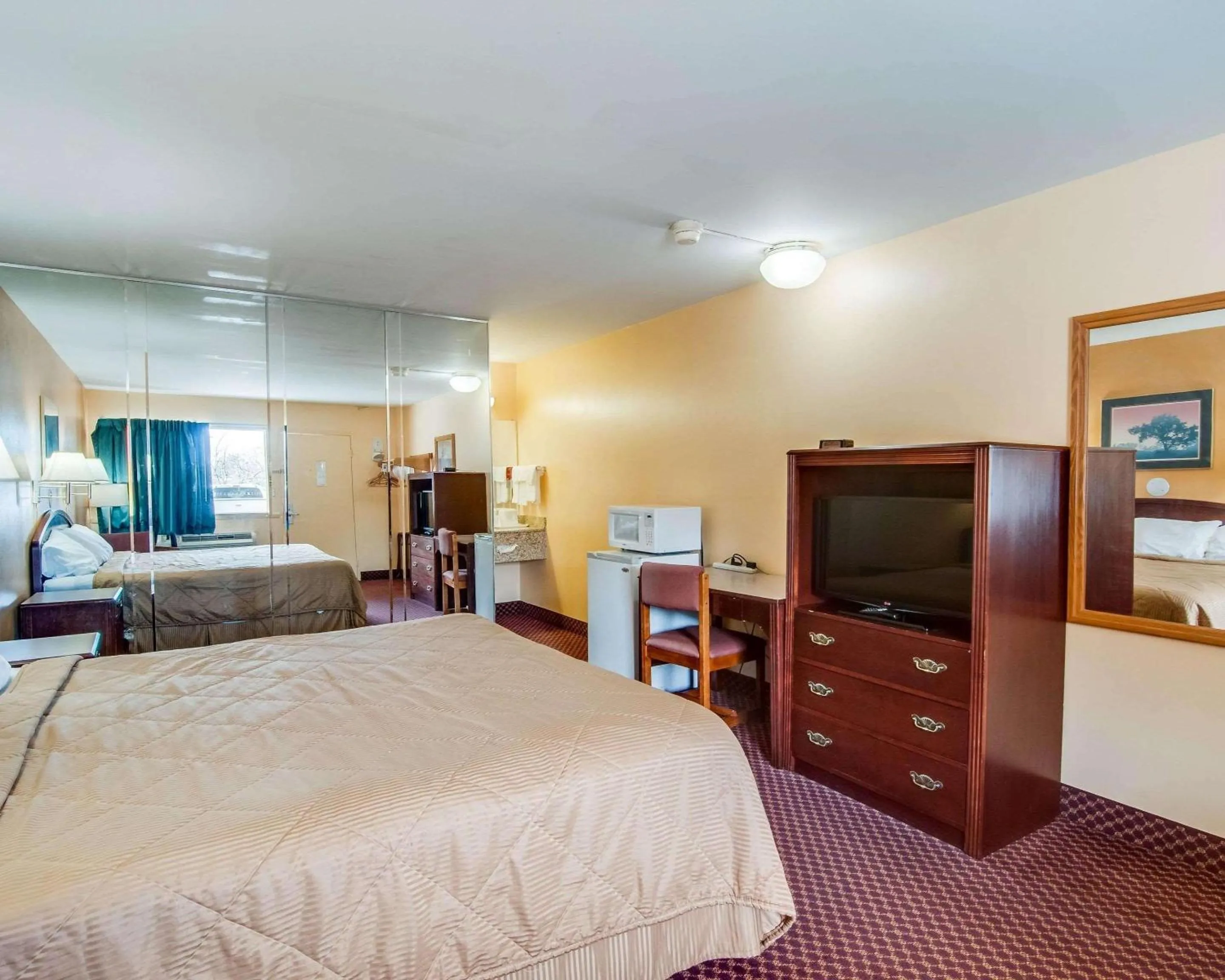 Photo of the whole room, Bed in Econo Lodge Near Bluefield College