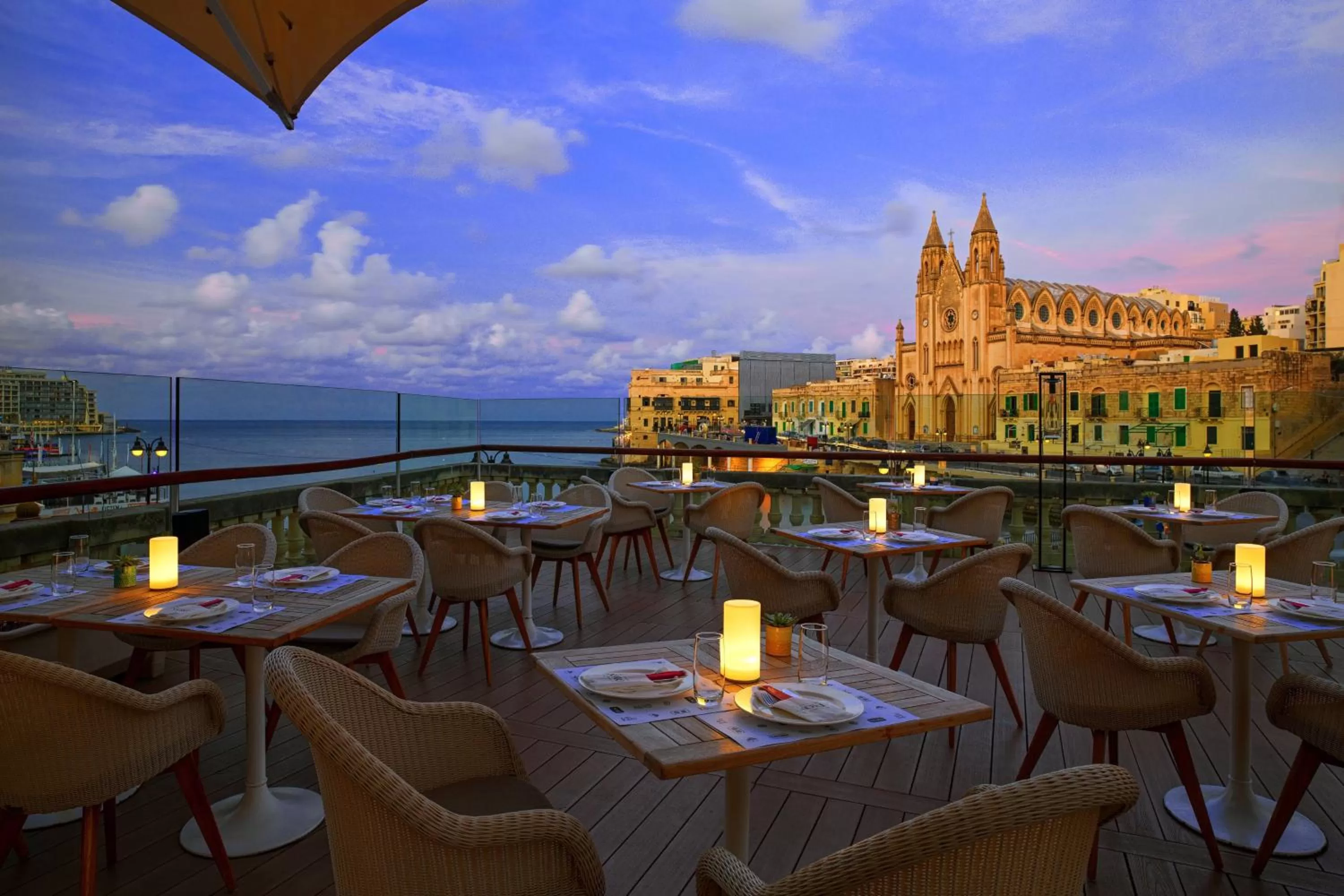 Restaurant/places to eat in Malta Marriott Resort & Spa