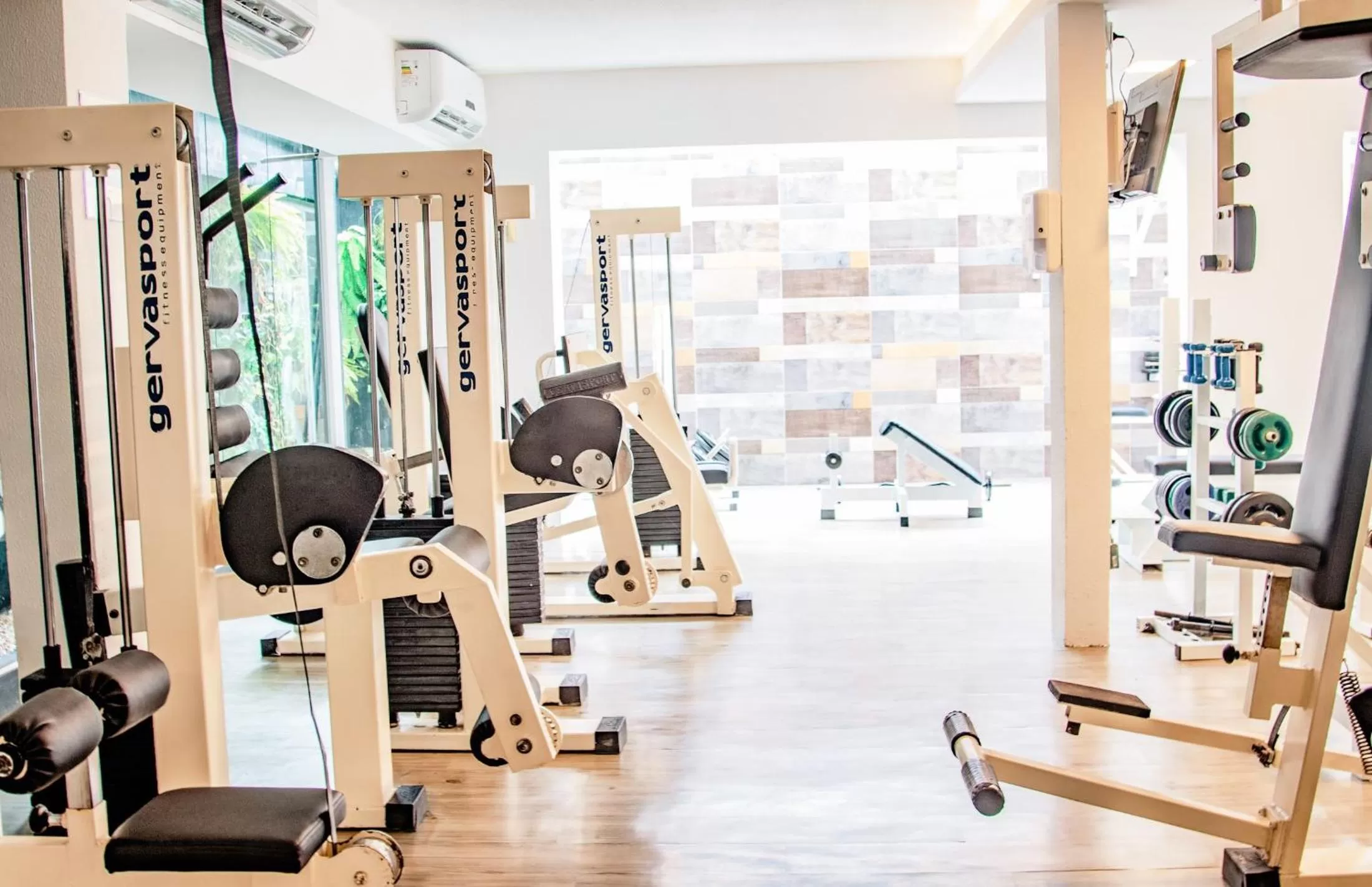 Fitness centre/facilities in Hotel Rieger