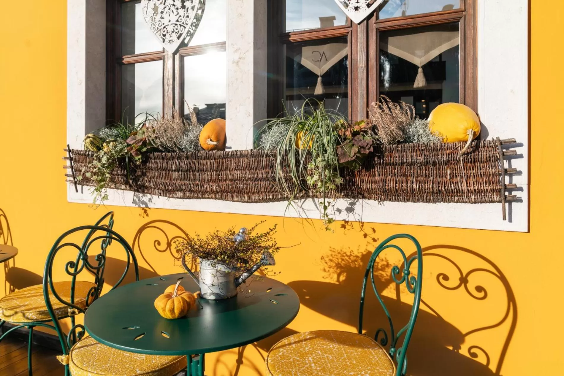 Balcony/Terrace in Ambra Cortina Luxury&Fashion Hotel