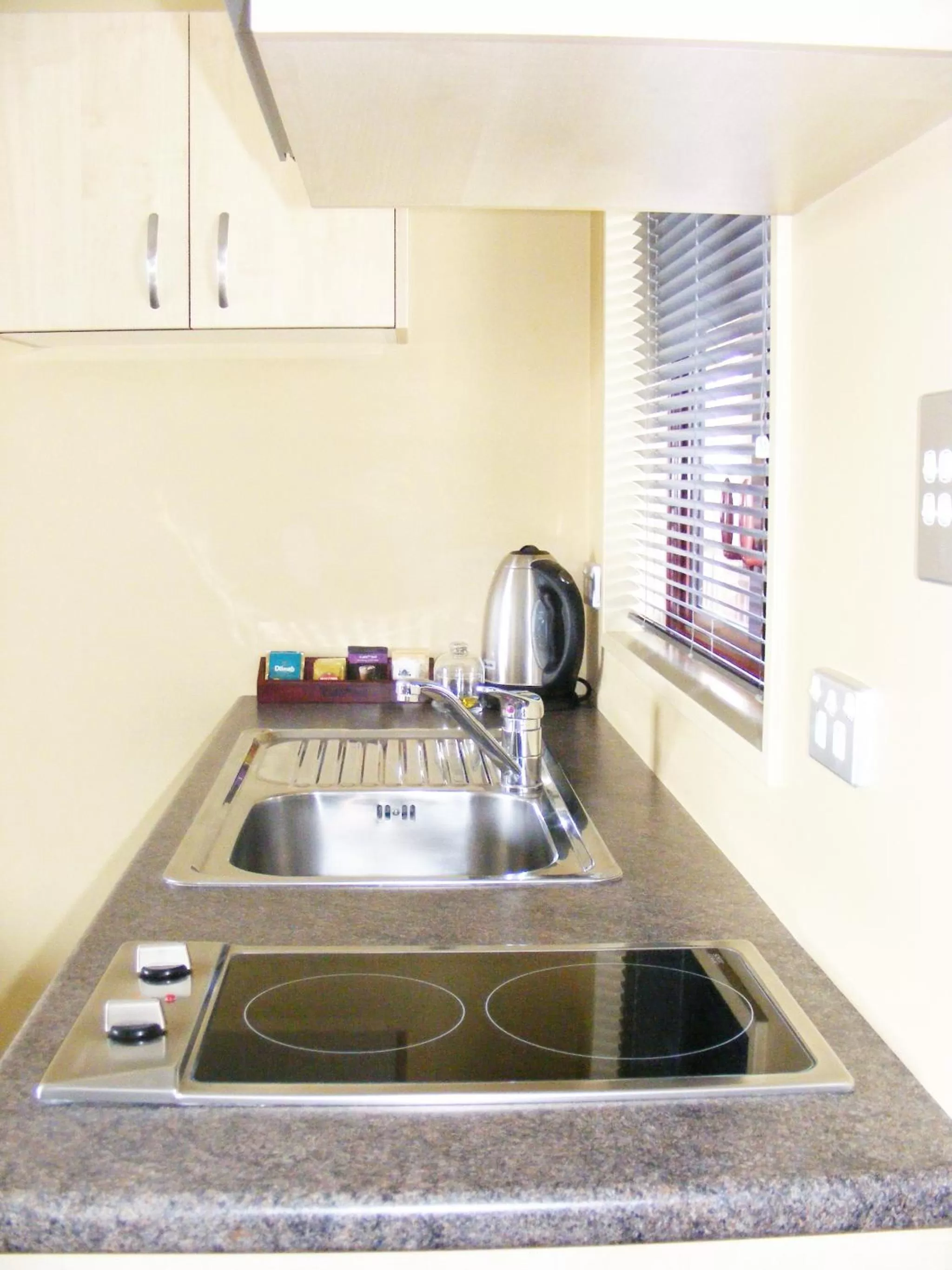 Kitchen or kitchenette in Blenheim Spa Motor Lodge