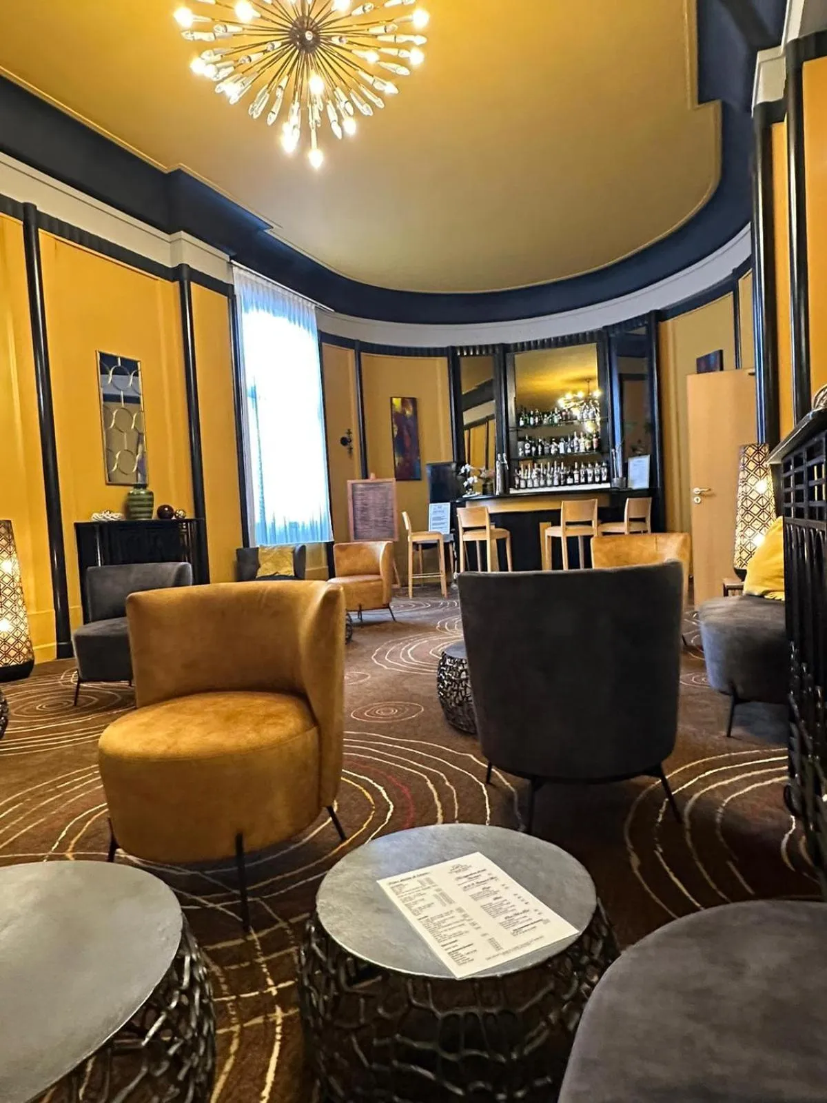 Lounge or bar in Grand Hôtel Filippo Strasbourg Nord
