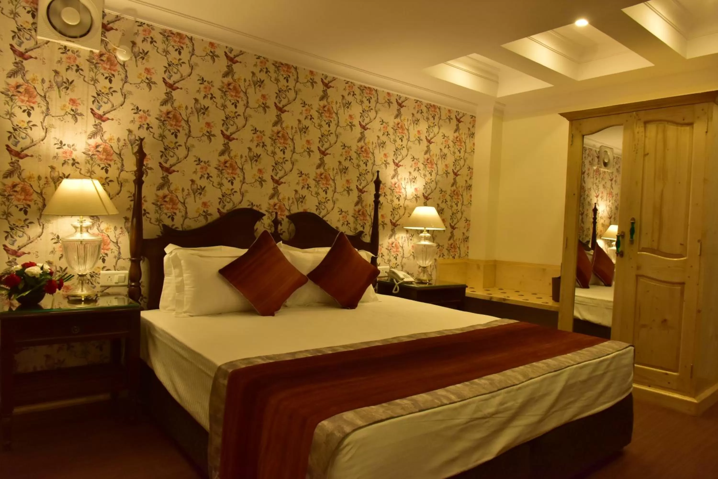 Bed in The Oaktree House