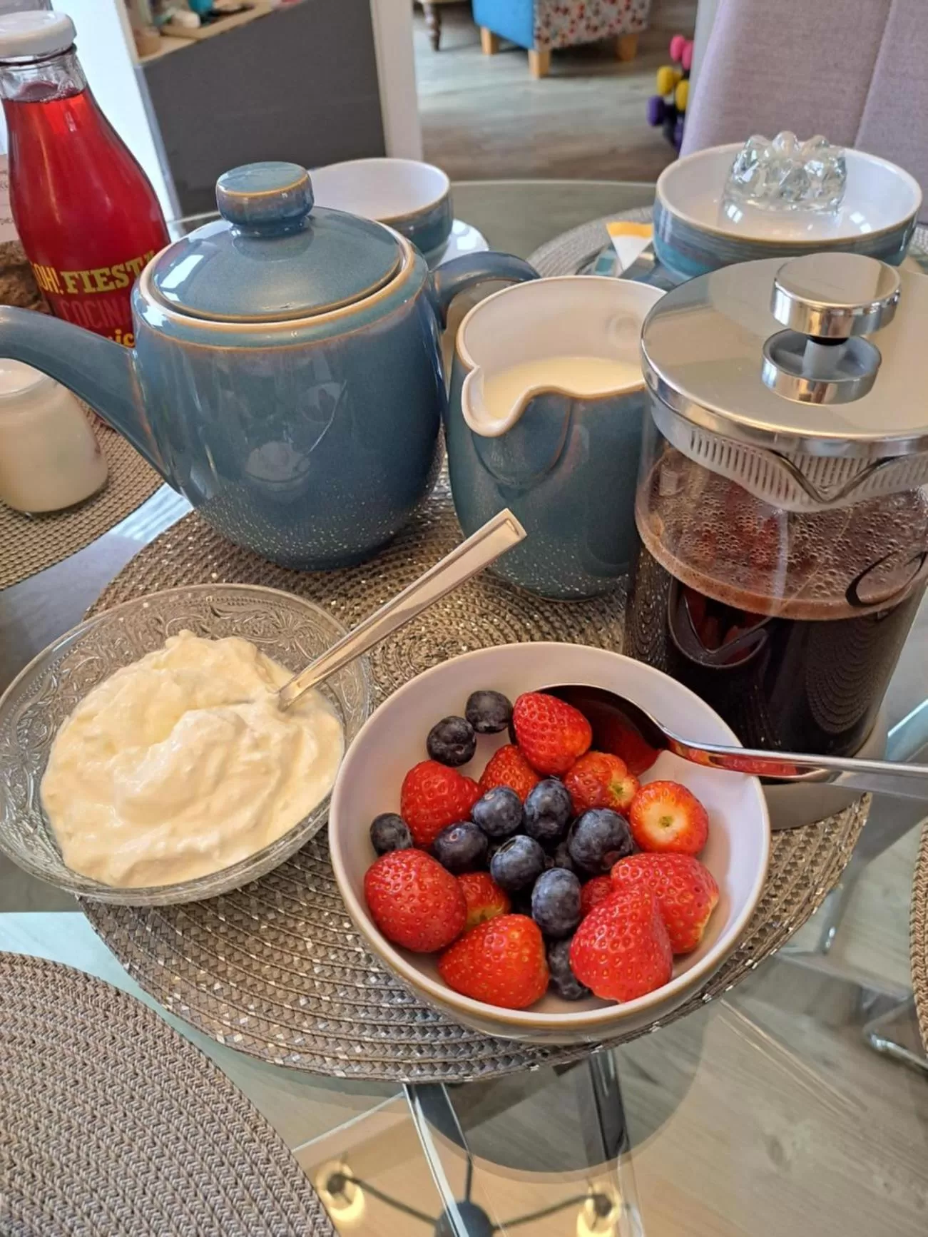 Breakfast in Barbarella's place