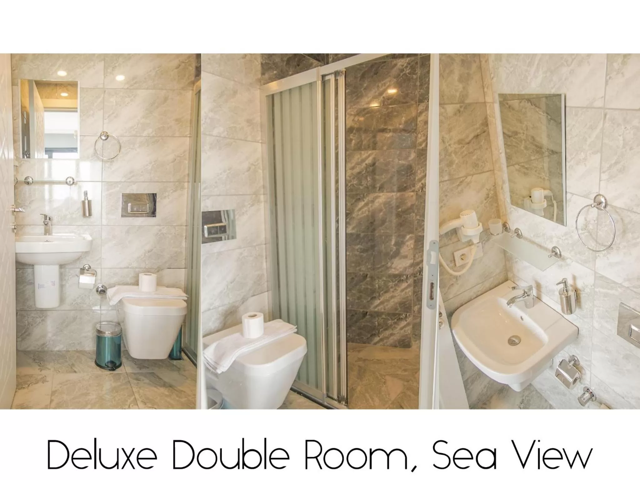 Bathroom in New Taksim Hotel