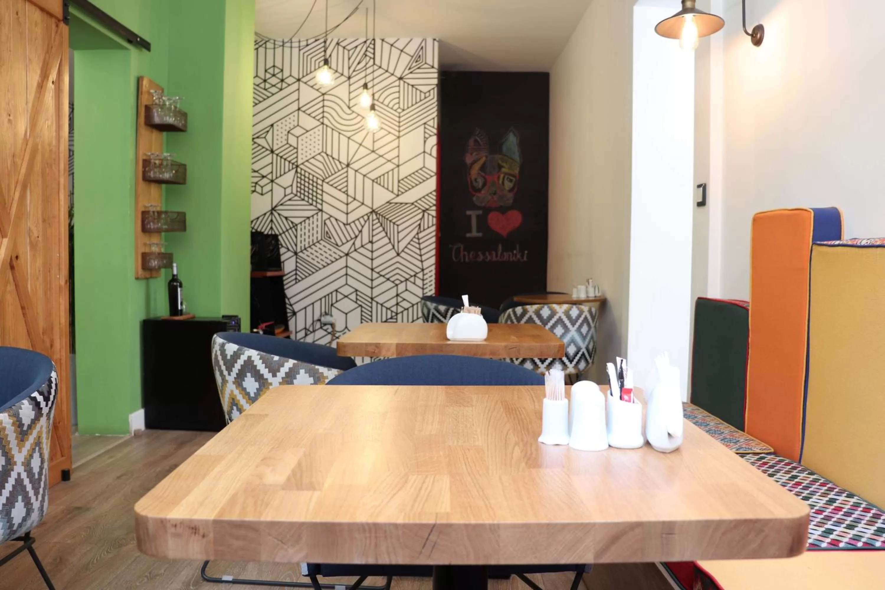 Living room in Blue Bottle Boutique Hotel