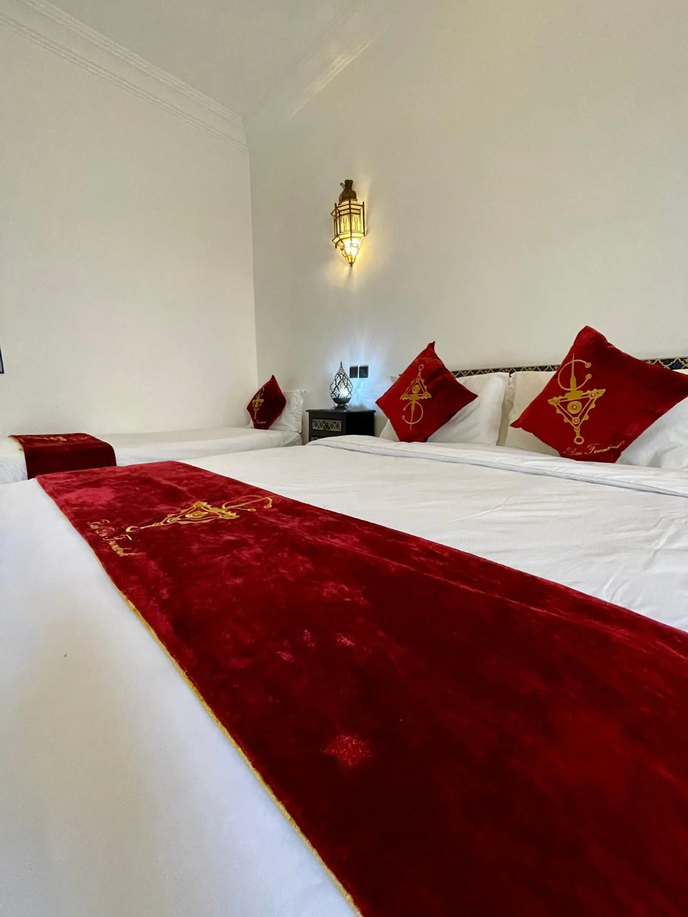 Bedroom in Riad Dar Foundouk and Spa