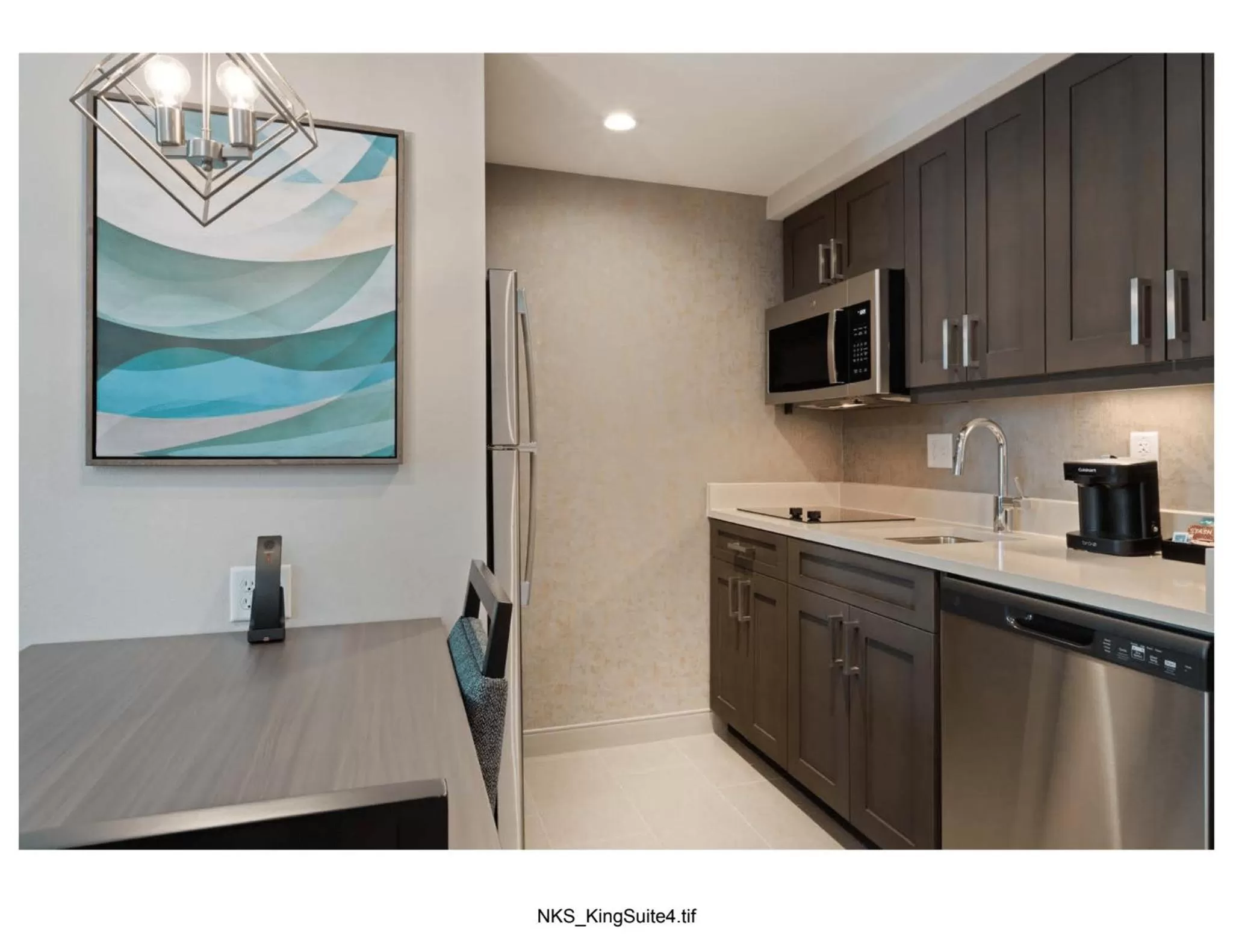 Kitchen or kitchenette in Homewood Suites By Hilton Panama City Beach, Fl