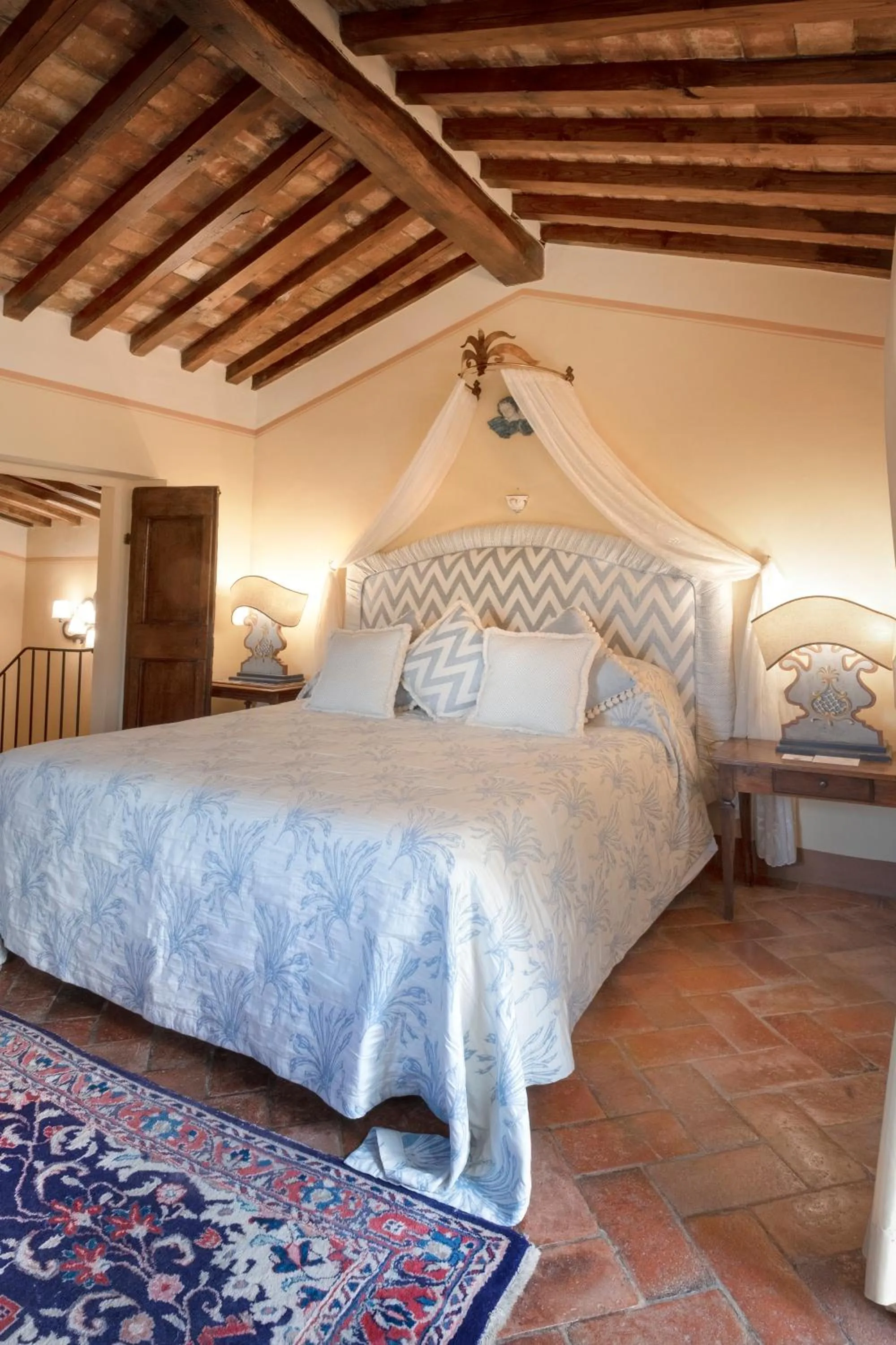 Bedroom, Bed in Il Falconiere Relais & Spa