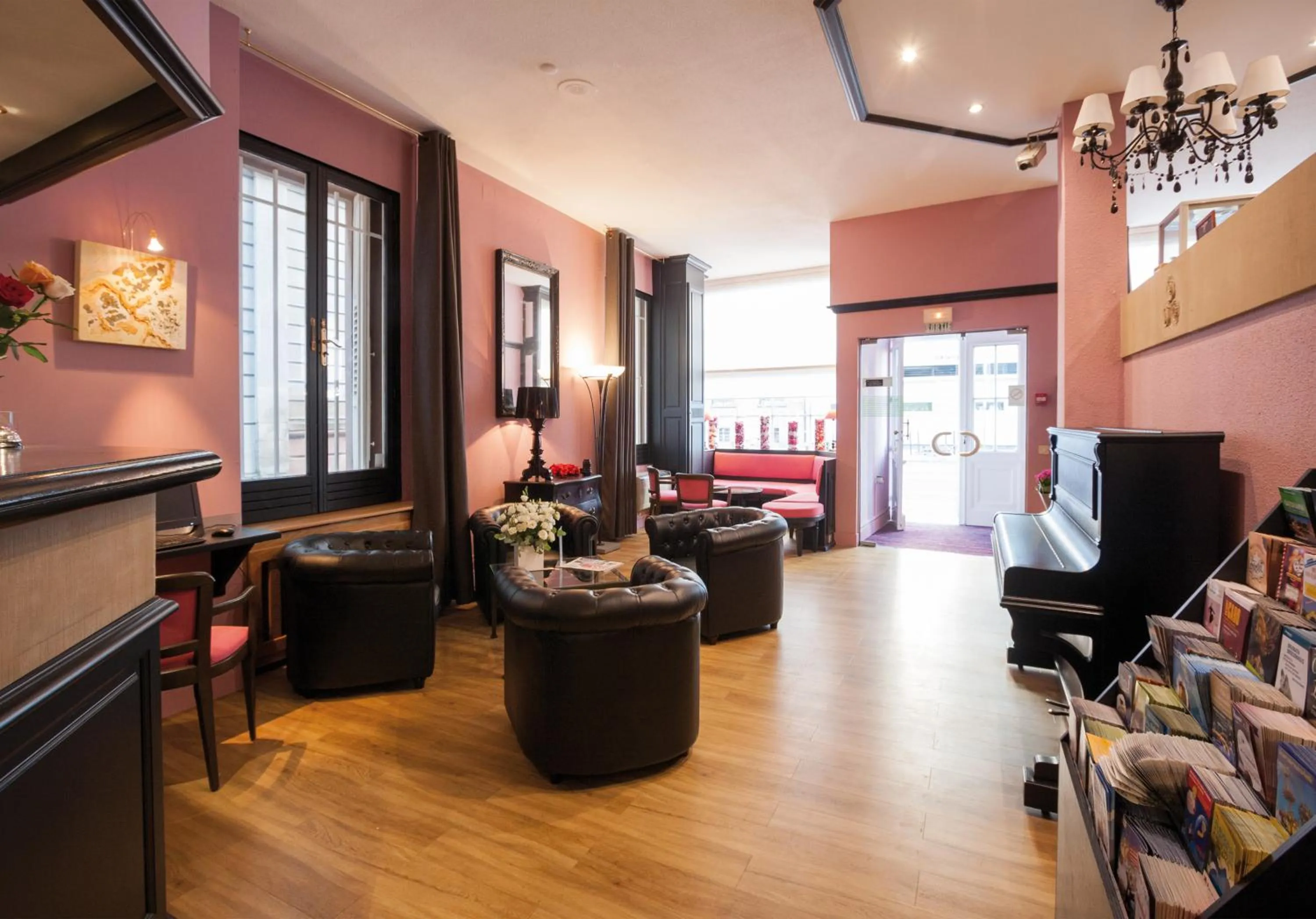 Lobby or reception in Hotel Roses