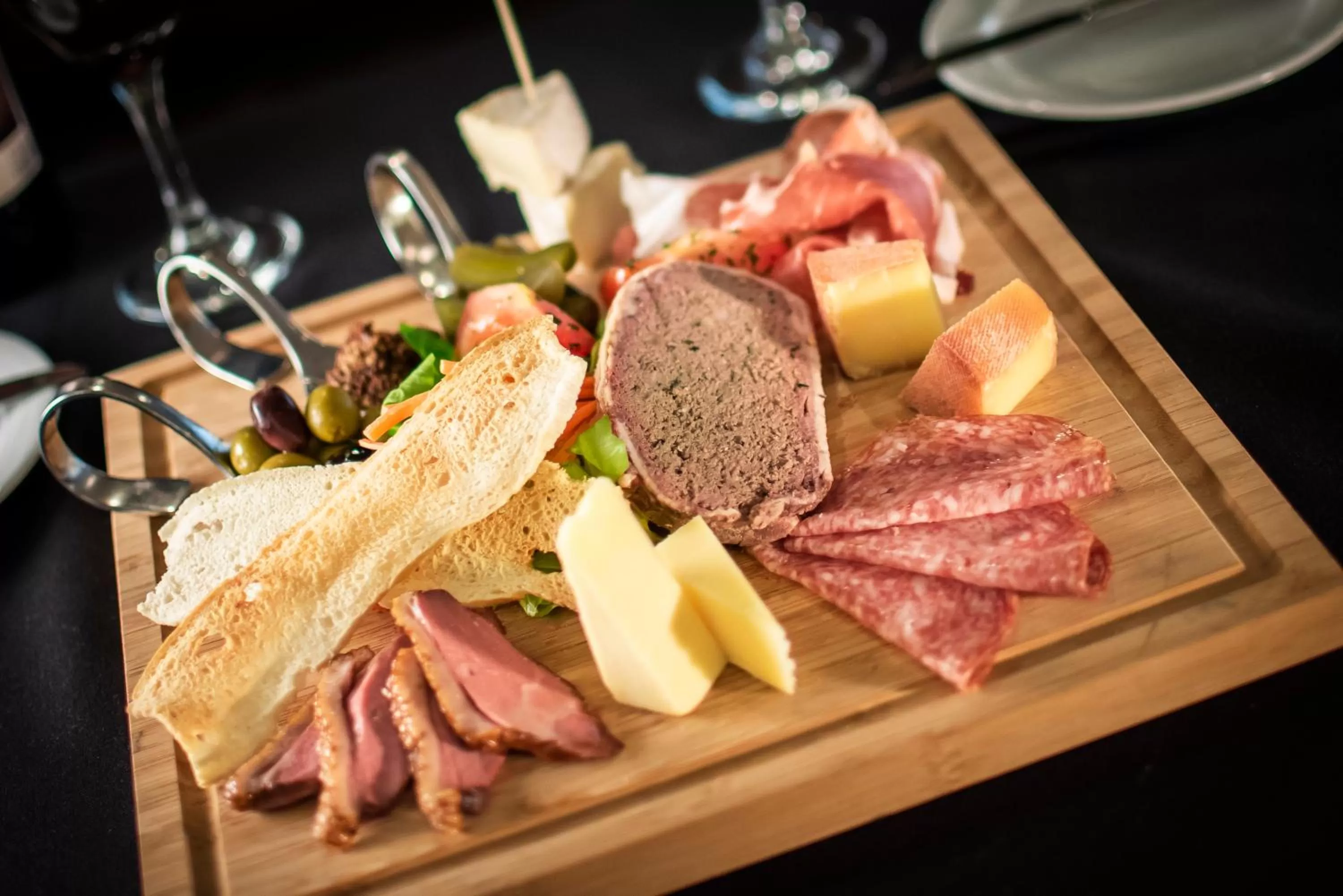 Food close-up in Royal Canadian Lodge