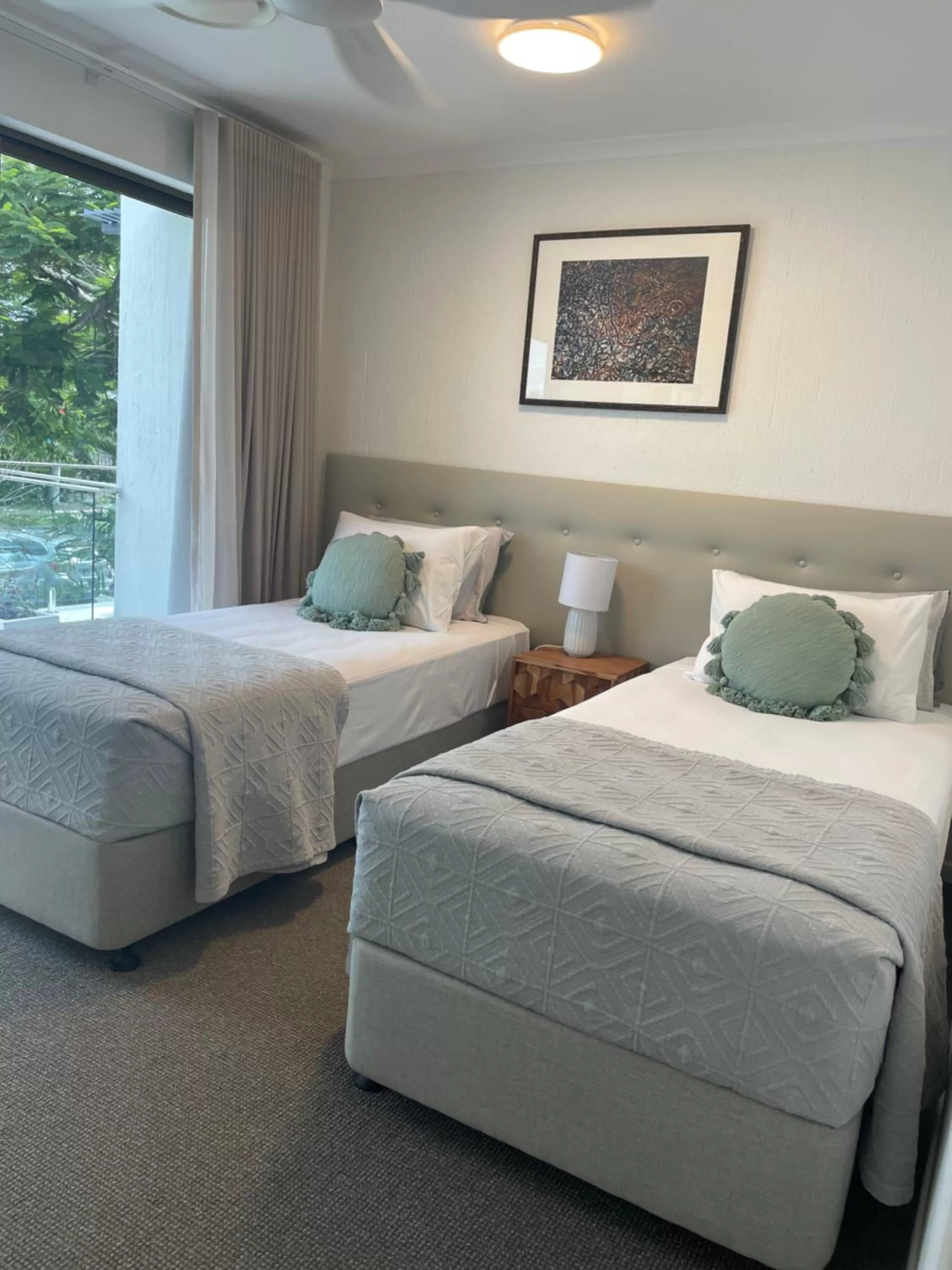 Bed in Noosa Place Resort