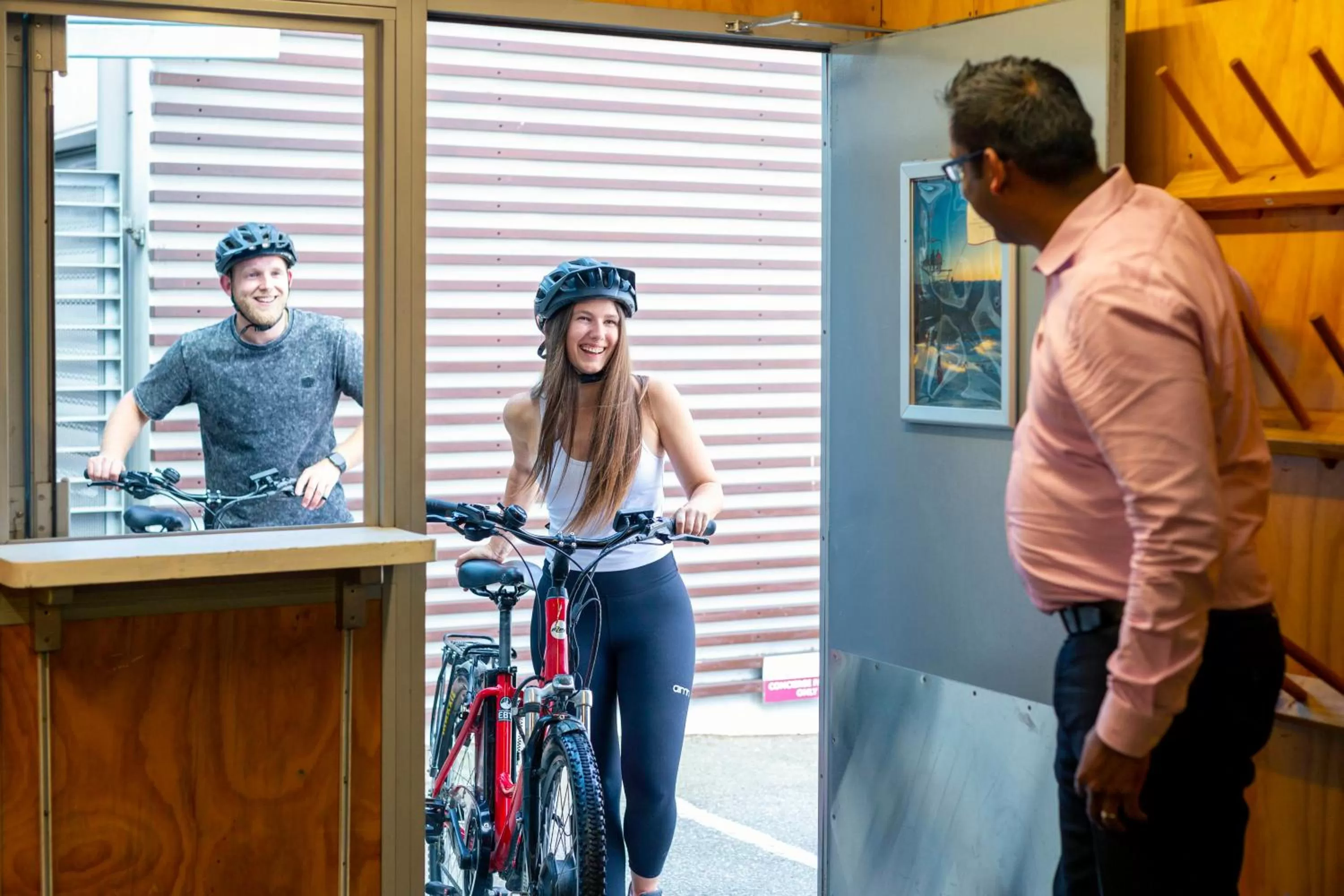 Cycling in Crowne Plaza Queenstown by IHG