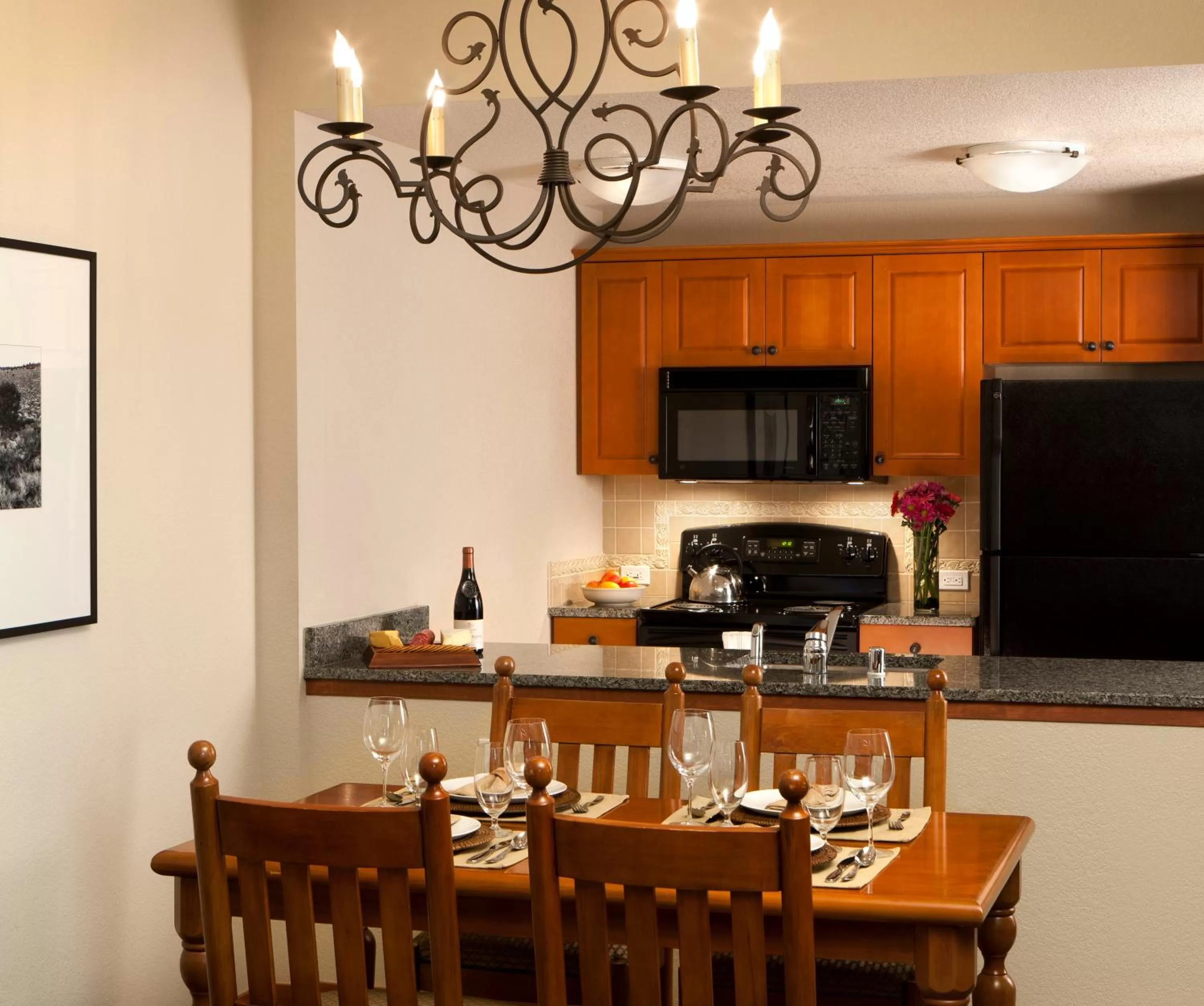 Kitchen or kitchenette in The Village Lodge