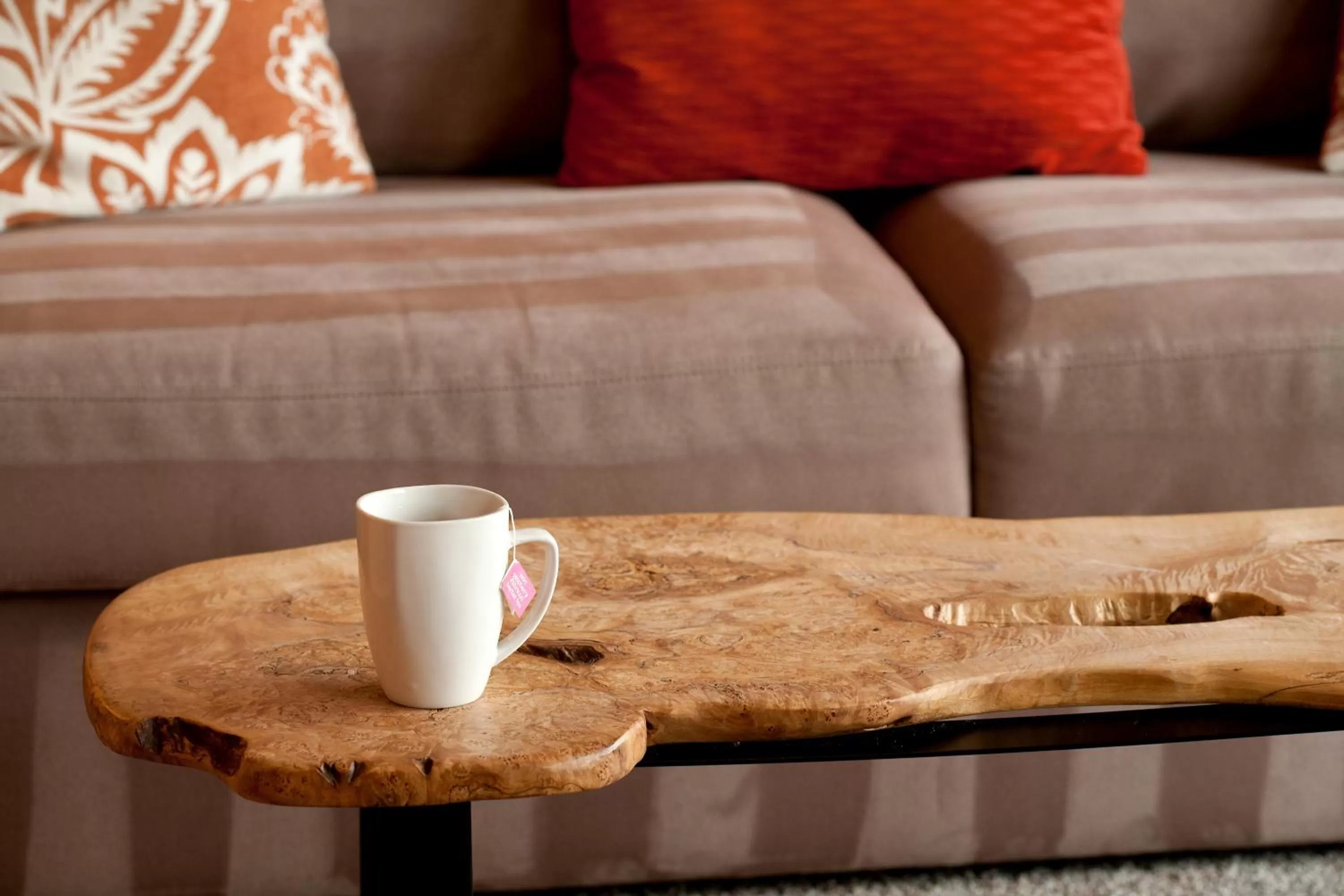 Bed in Agate Beach Motel