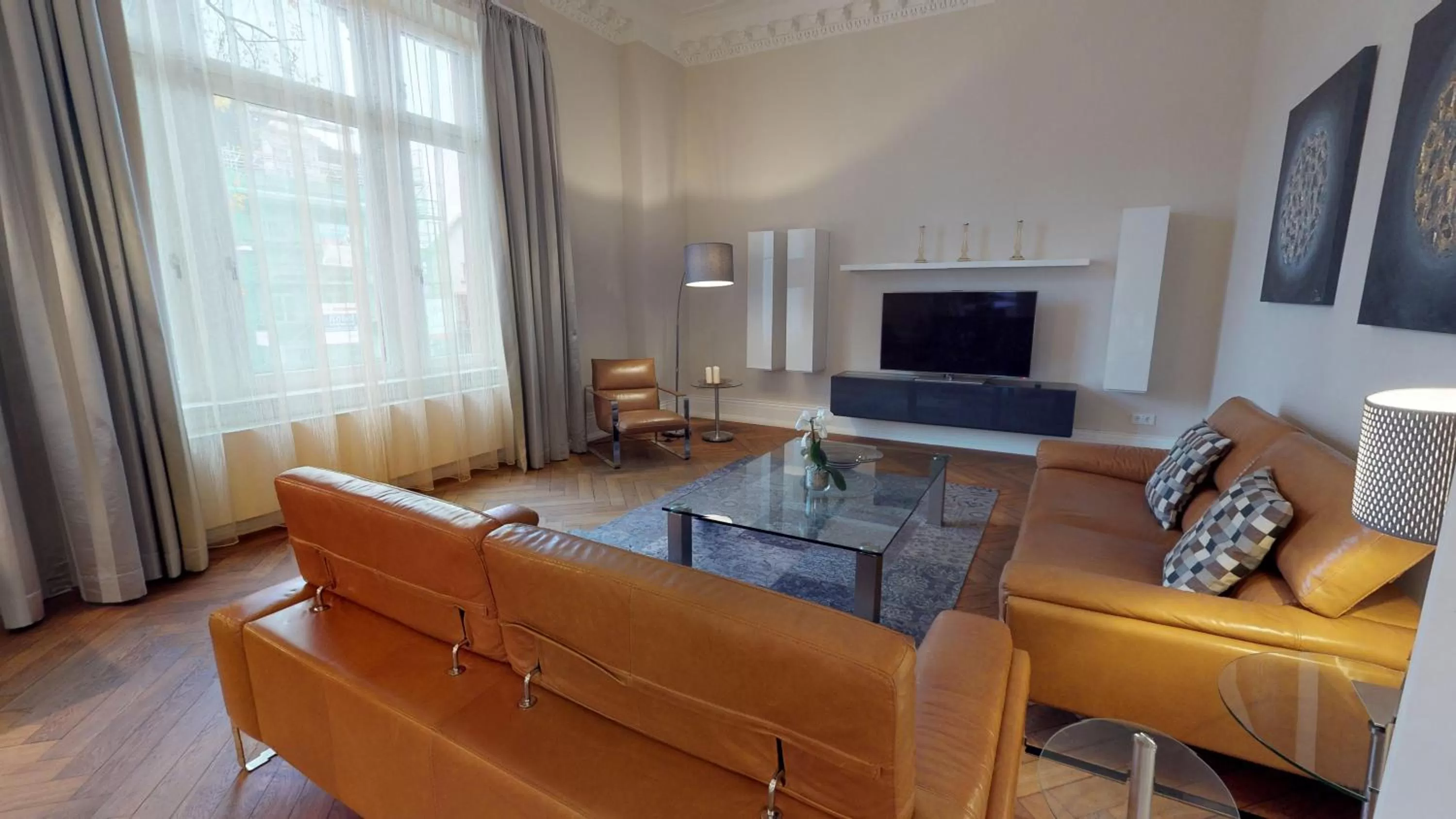 Living room in Hotel Oranien Wiesbaden