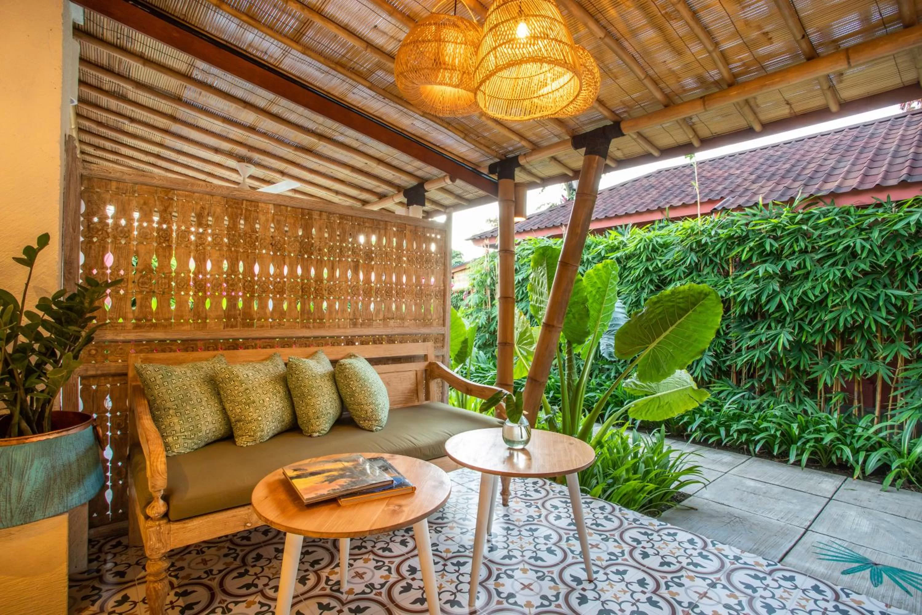 Living room in PinkPrivate Sanur - for Cool Adults Only