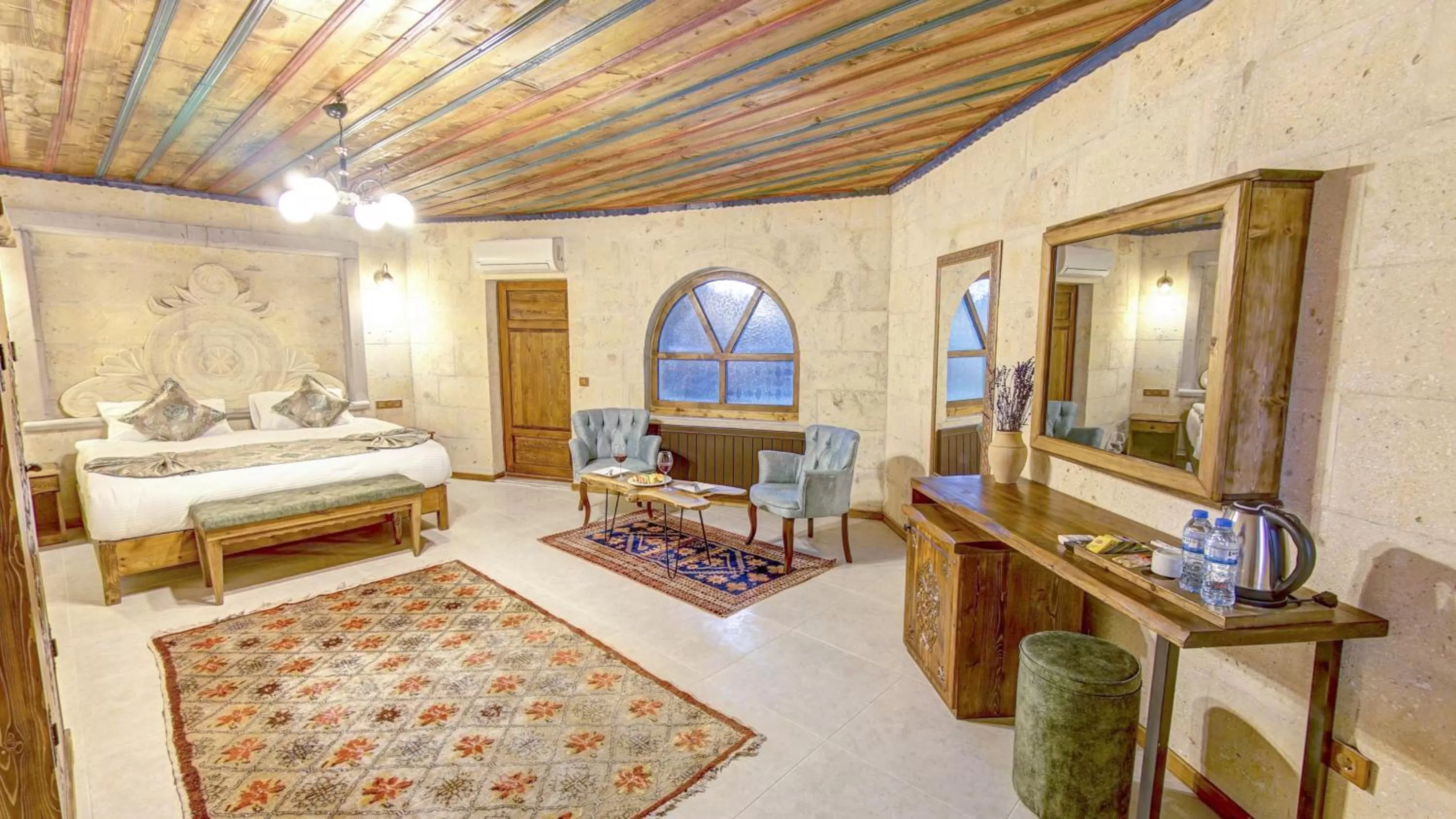 Bed in Premium Cappadocia House