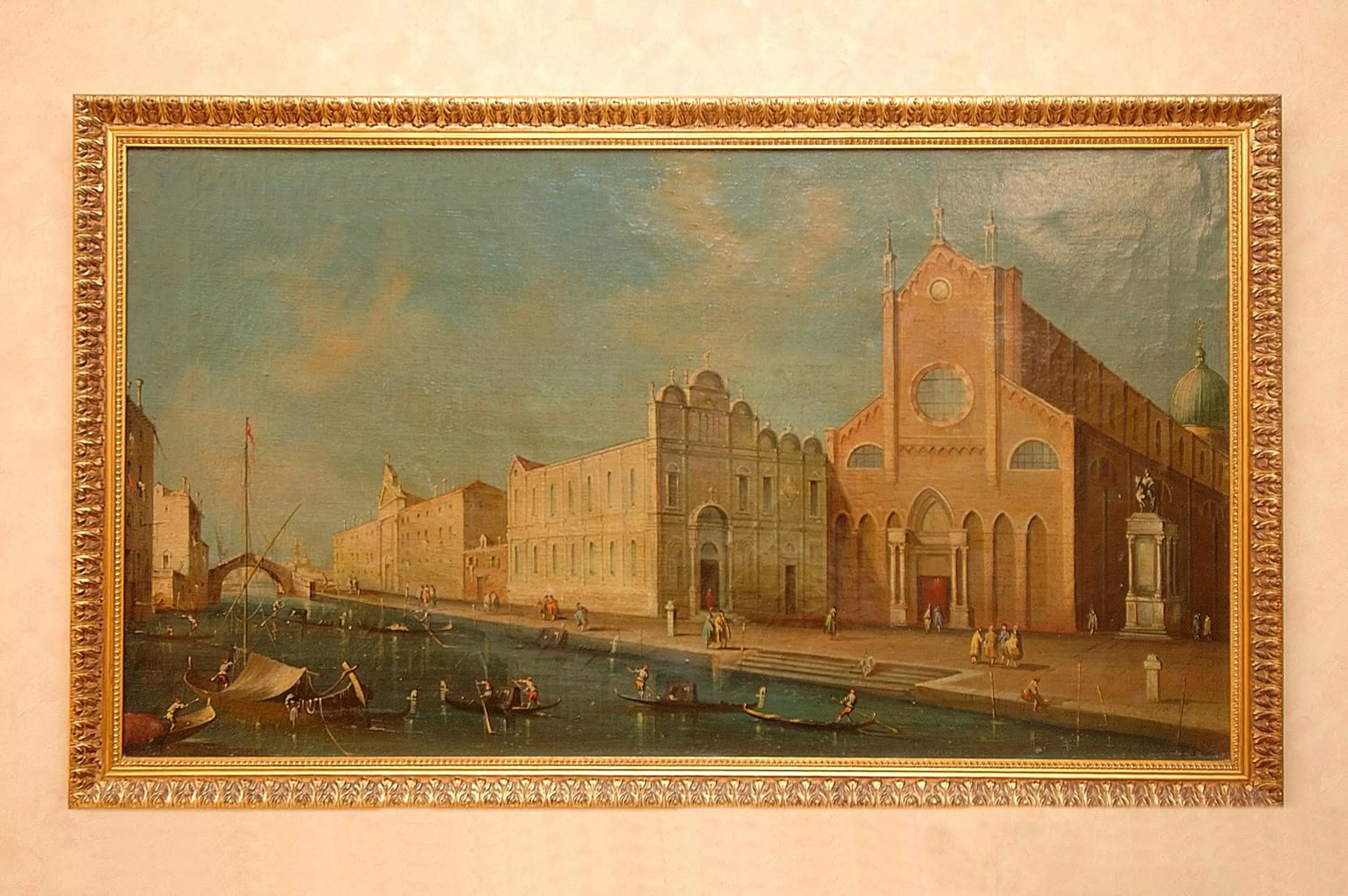 Decorative detail in Hotel Da Bruno