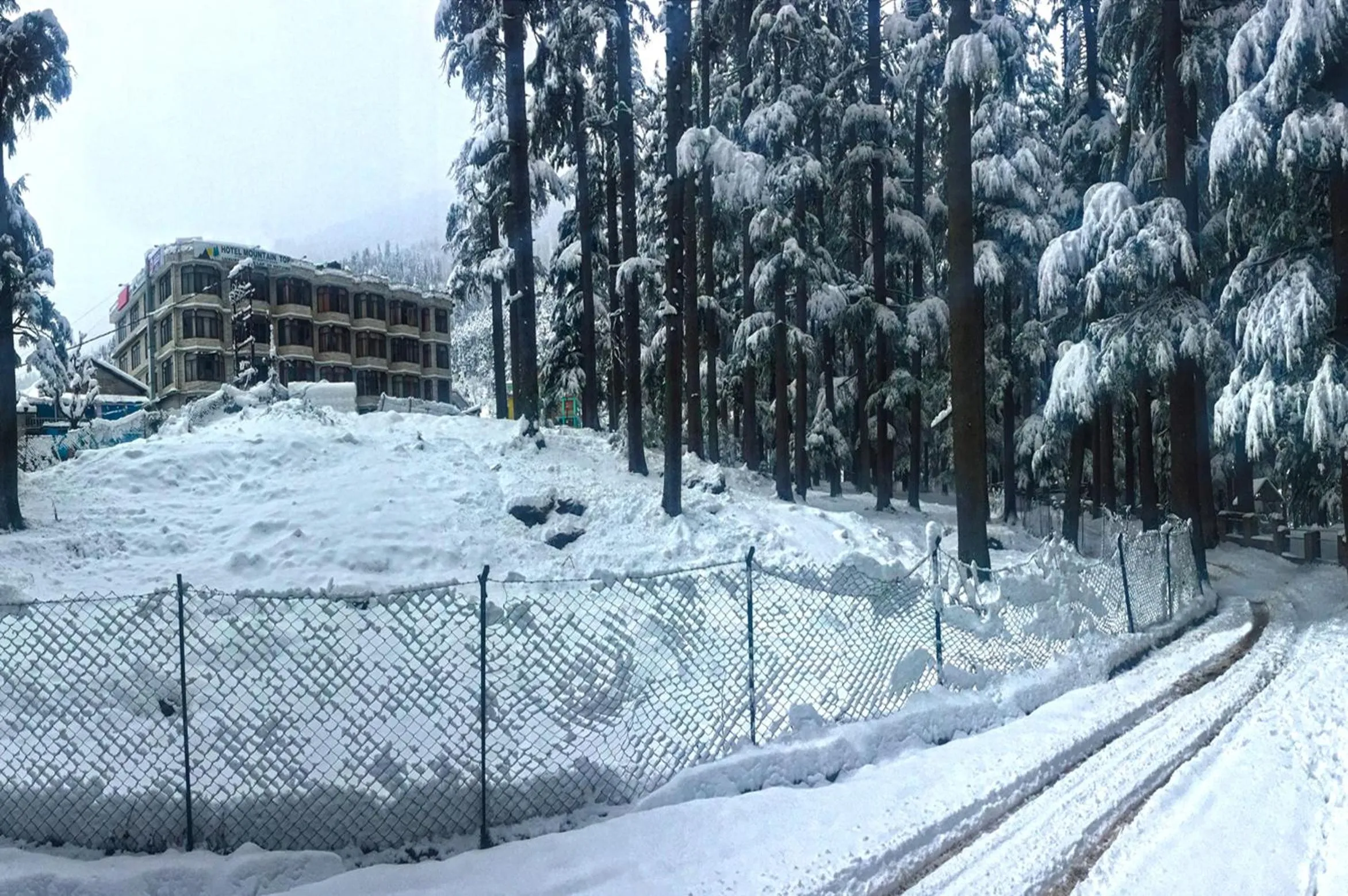 On site in Hotel Mountain Top