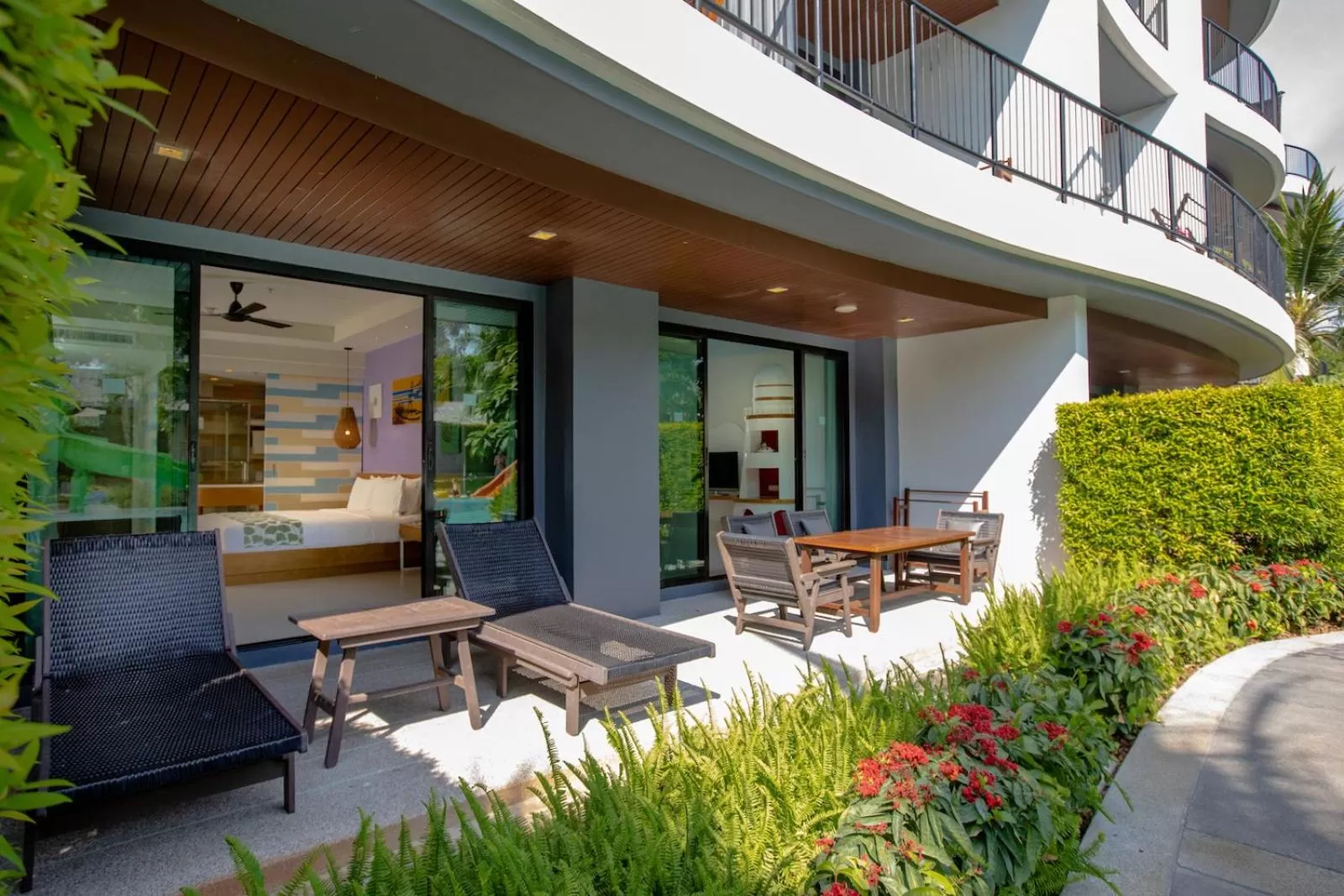 Balcony/Terrace in Holiday Ao Nang Beach Resort, Krabi