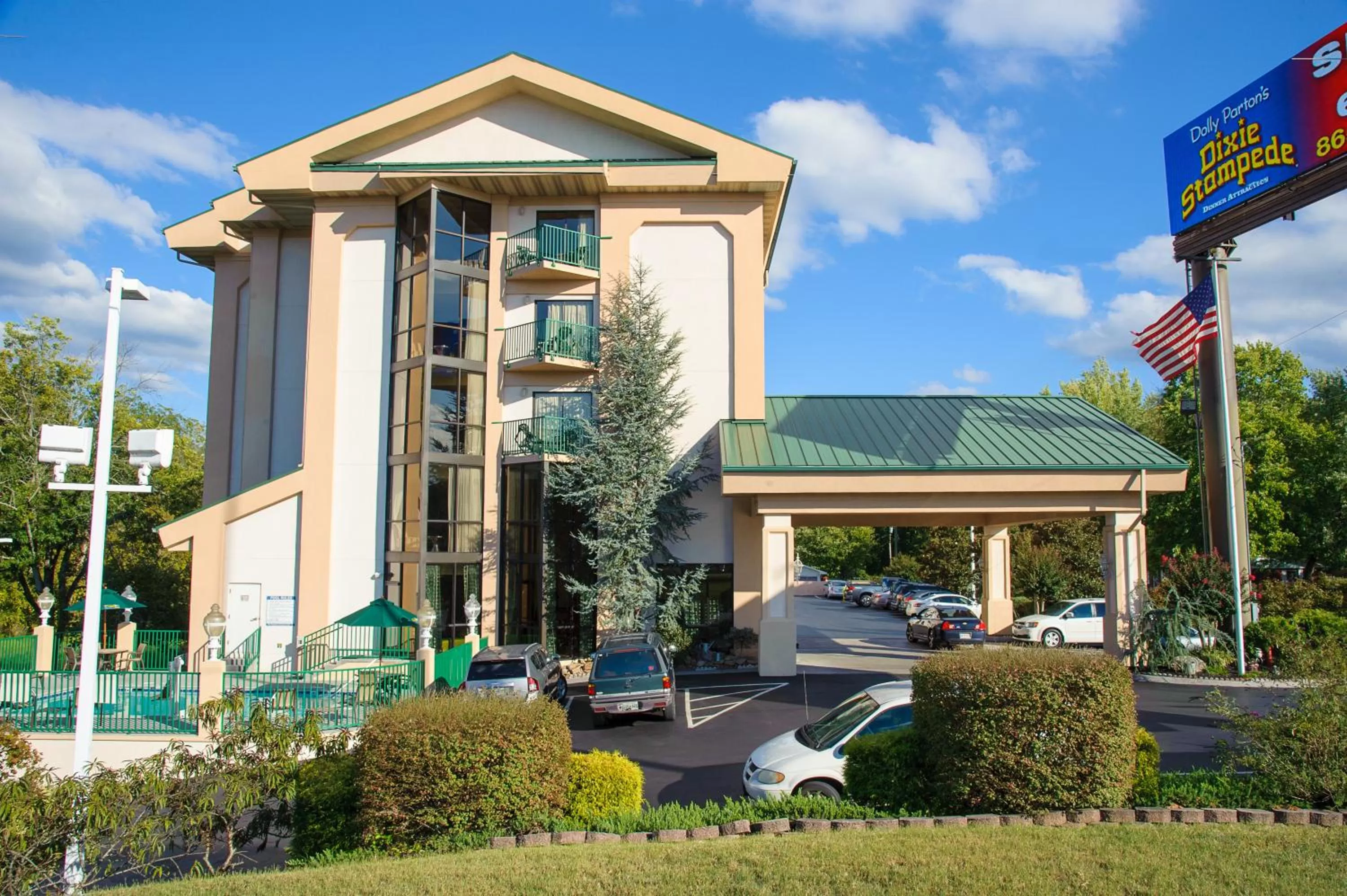 Property building in Pigeon River Inn