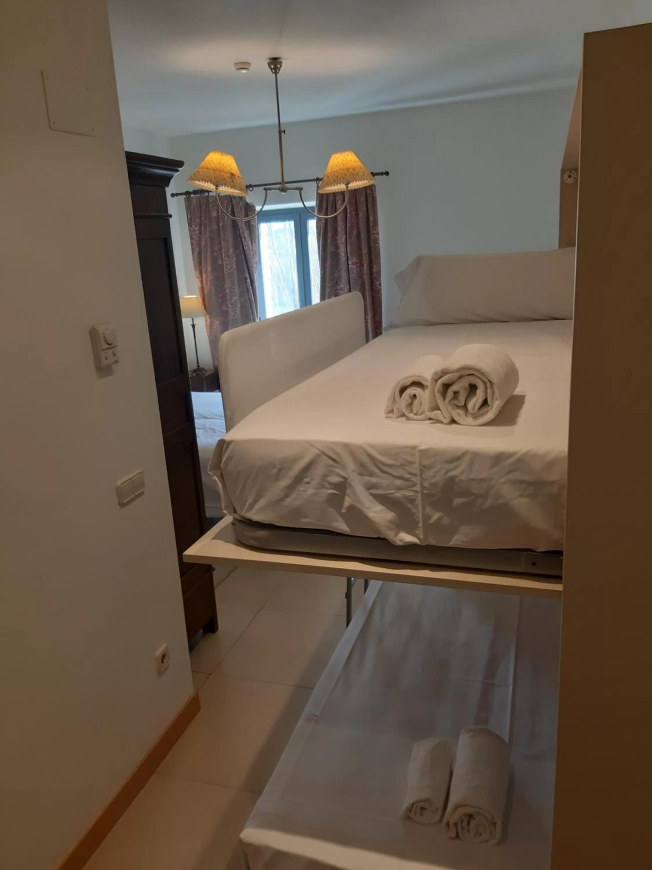 Bed in Hotel VillaMarcilla