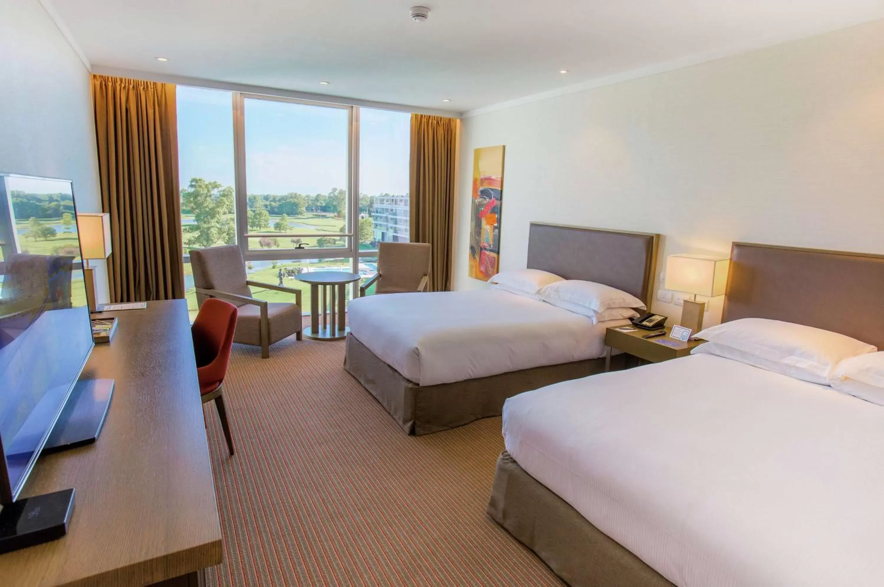 Deluxe Queen Room with Two Queen Beds - single occupancy in Hilton Pilar Deluxe Queen Room with Two Queen Beds - single occupancy in Hilton Pilar