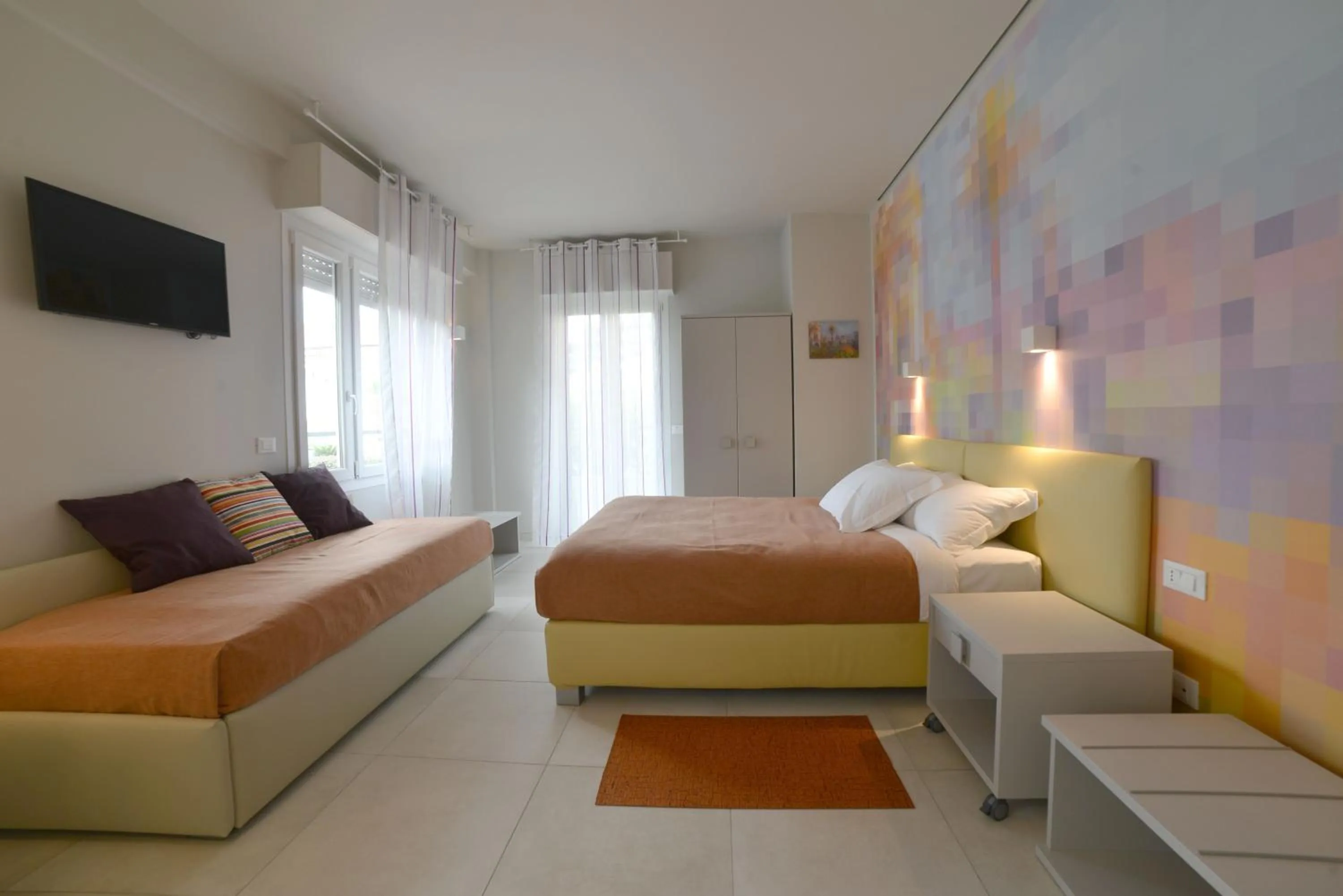 Bed in Hotel Villa MIKI