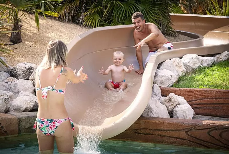 Children in Villaggio dei Fiori Apart- Hotel 3 Stars - Family Resort