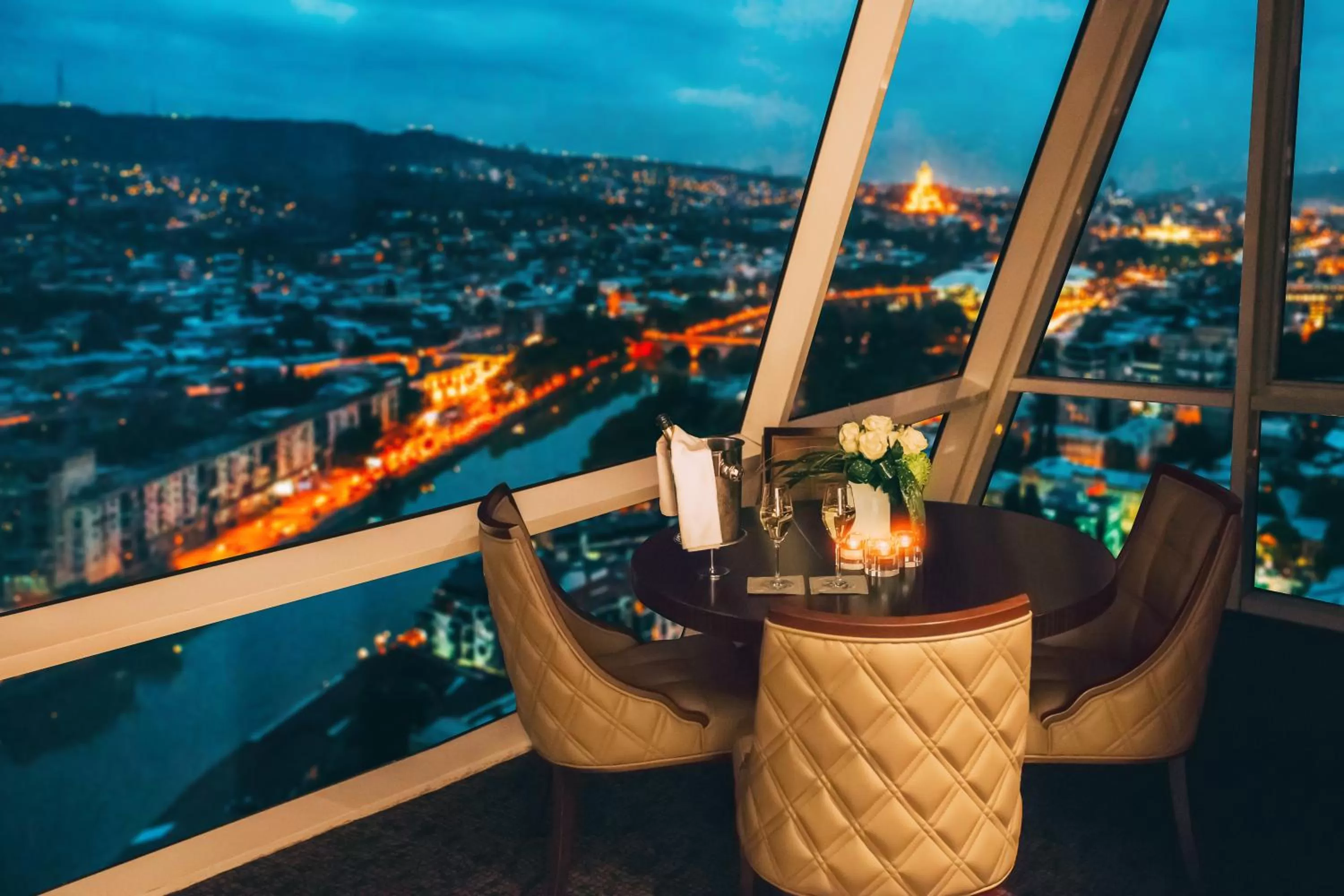 City view in The Biltmore Tbilisi Hotel