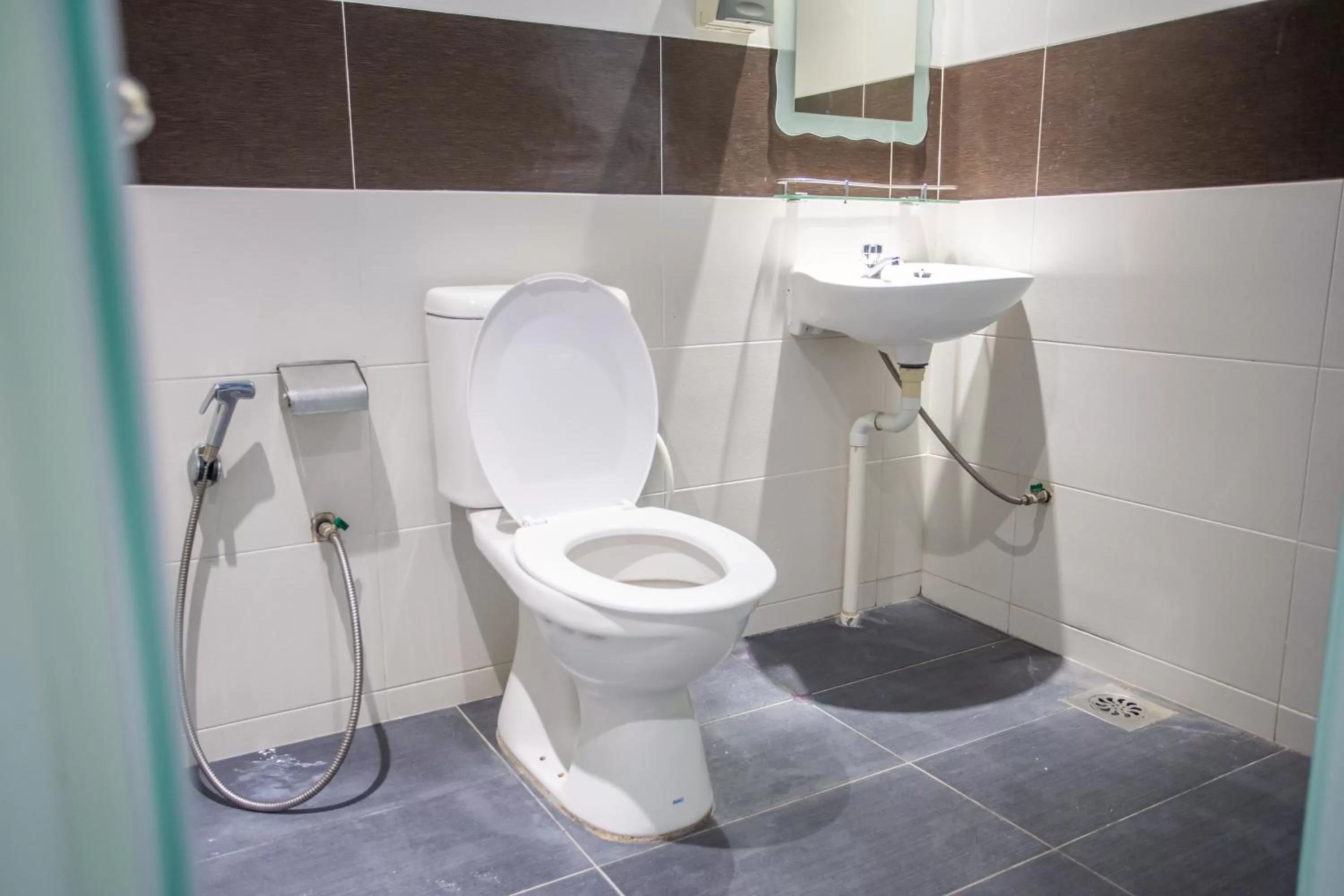 Bathroom in The Cave By Cactus Hotel Skudai