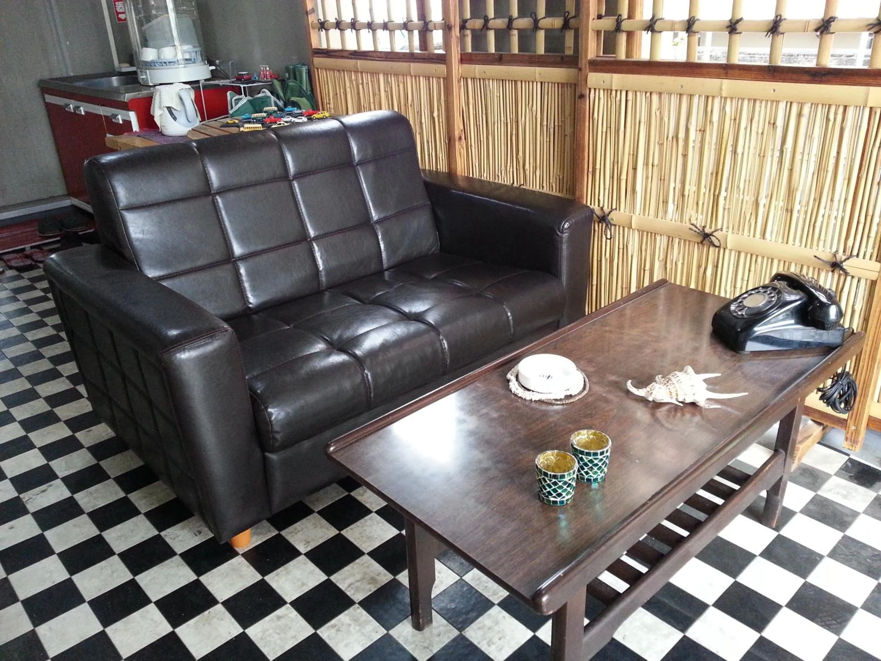 Balcony/Terrace in Dyeing and Hostel Nakashimaya - Female Only