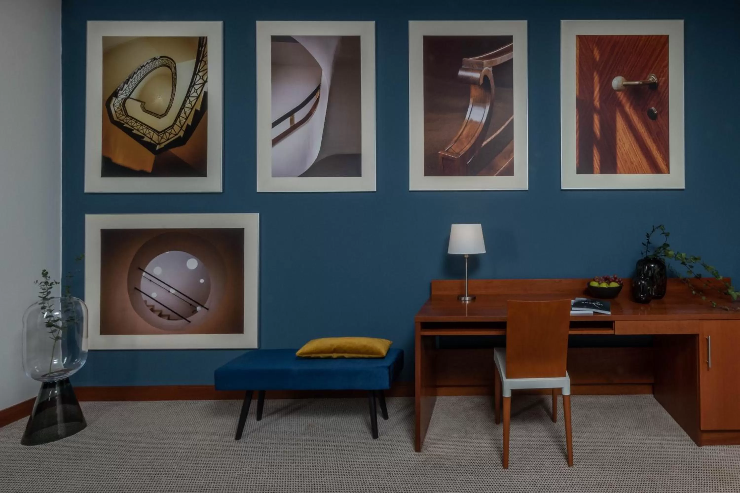 Decorative detail in Art Hotel Prague