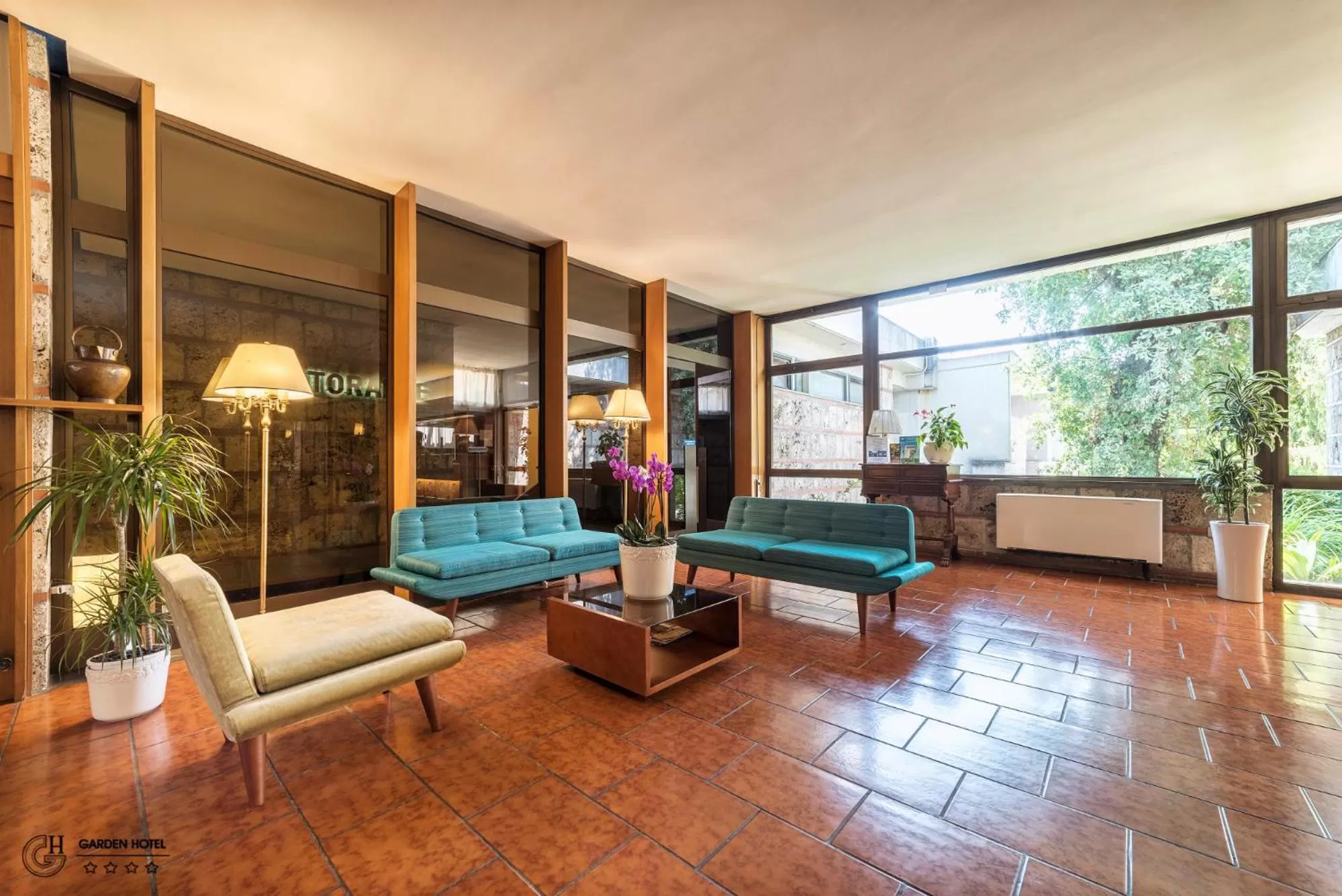 Lobby or reception in Hotel Garden Terni